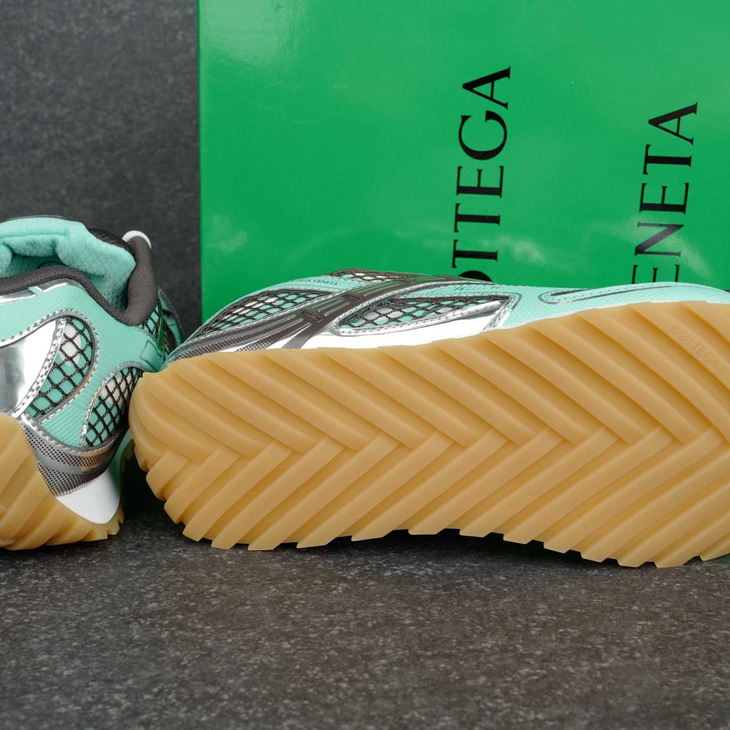 Bottega Veneta Orbit Sneaker - DesignerGu
