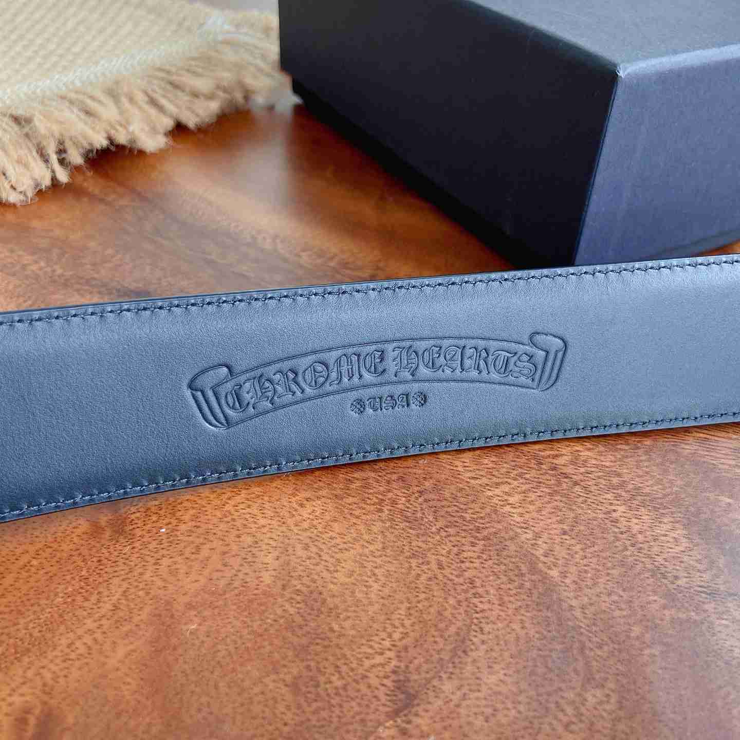 Chrome Hearts Leather Belt   - DesignerGu