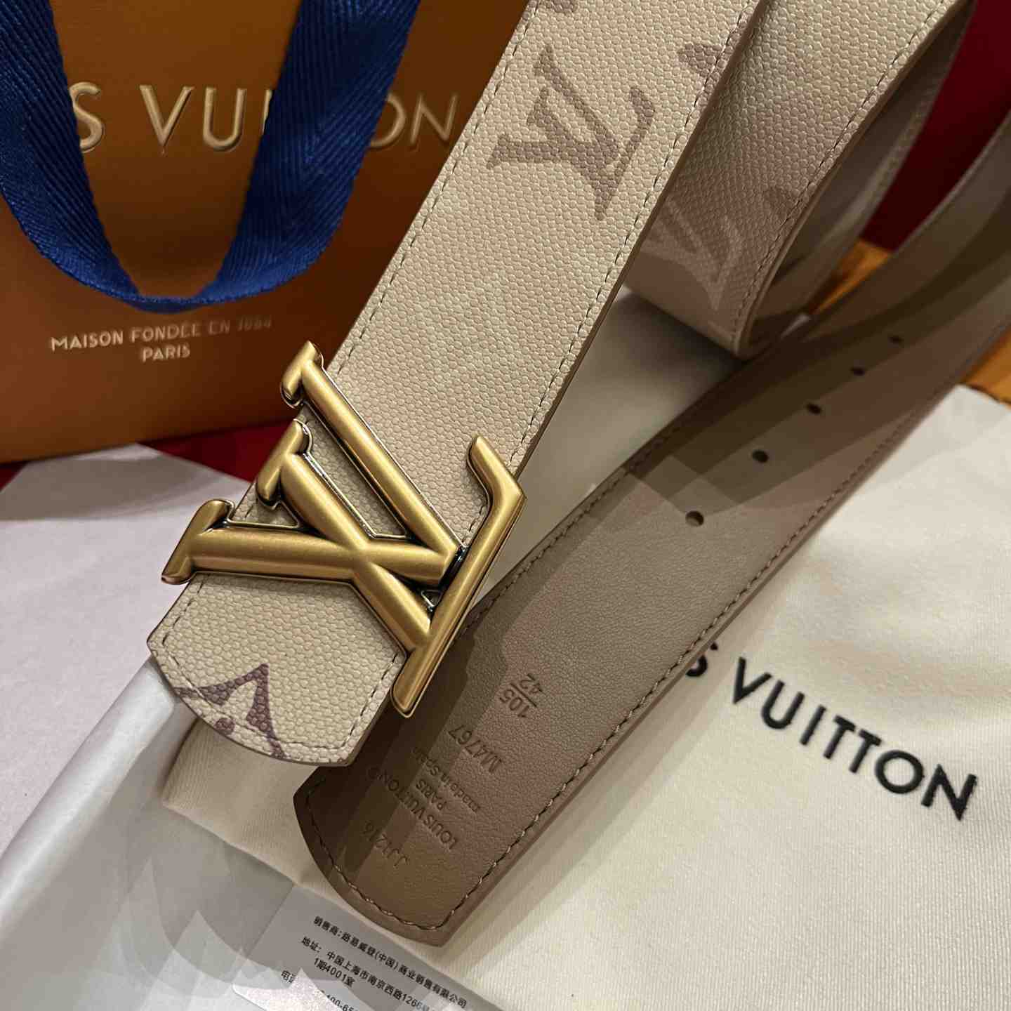 Louis Vuitton 40mm Reversible Belt - DesignerGu