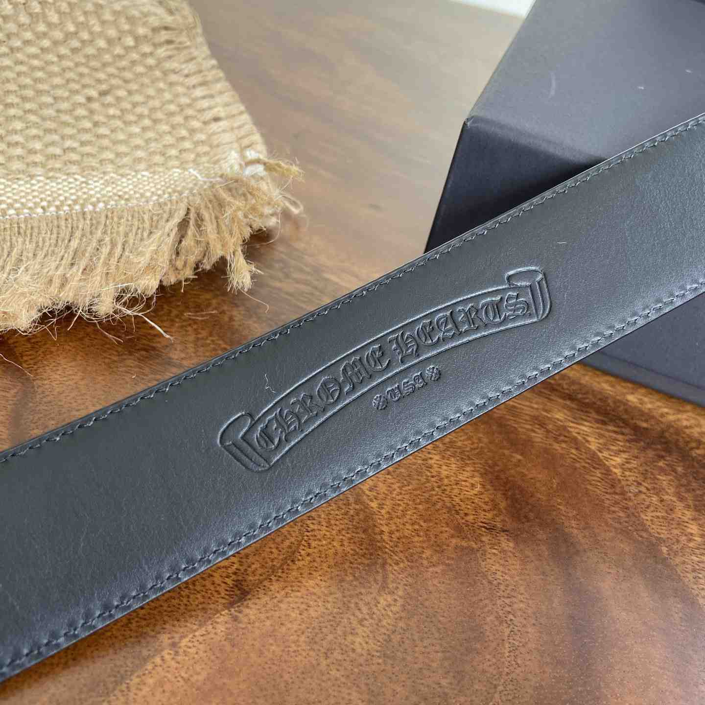 Chrome Hearts Leather Belt   - DesignerGu