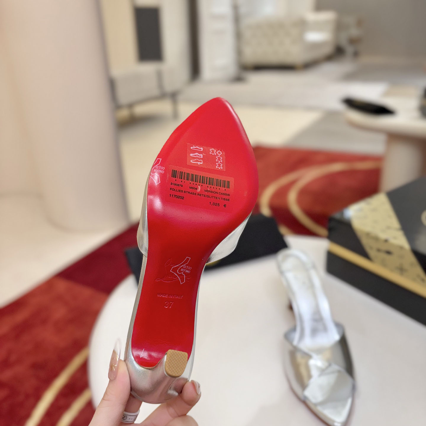 Christian Louboutin Fanny Slide 85 mm Mules - DesignerGu