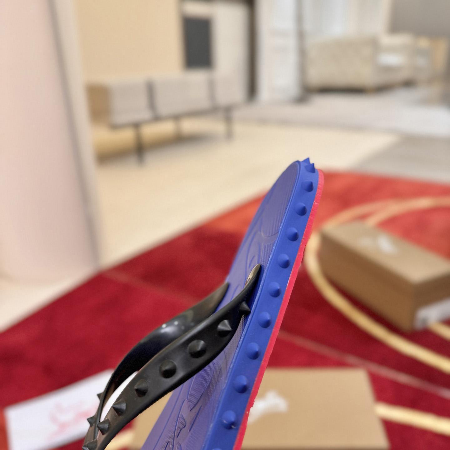 Christian Louboutin Super Loubi Flip Flops - DesignerGu