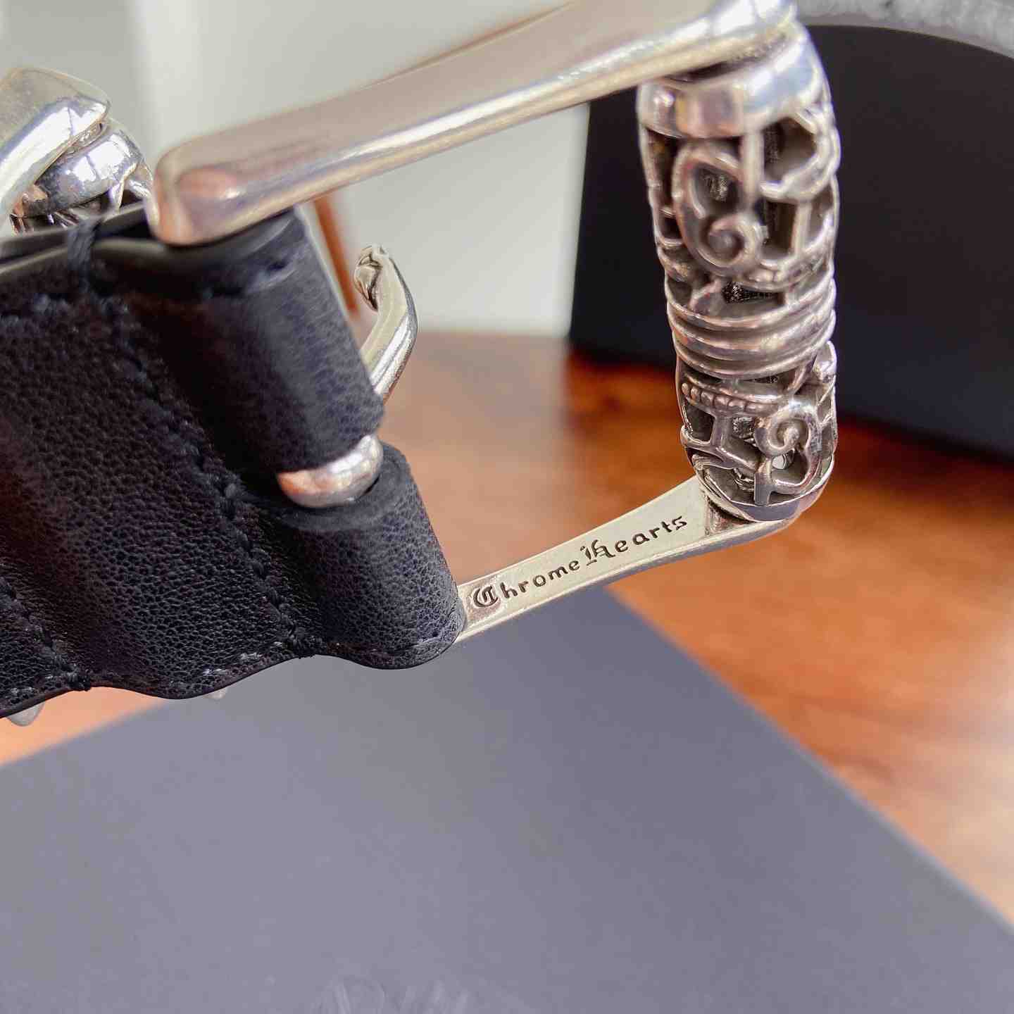 Chrome Hearts Leather Belt   - DesignerGu