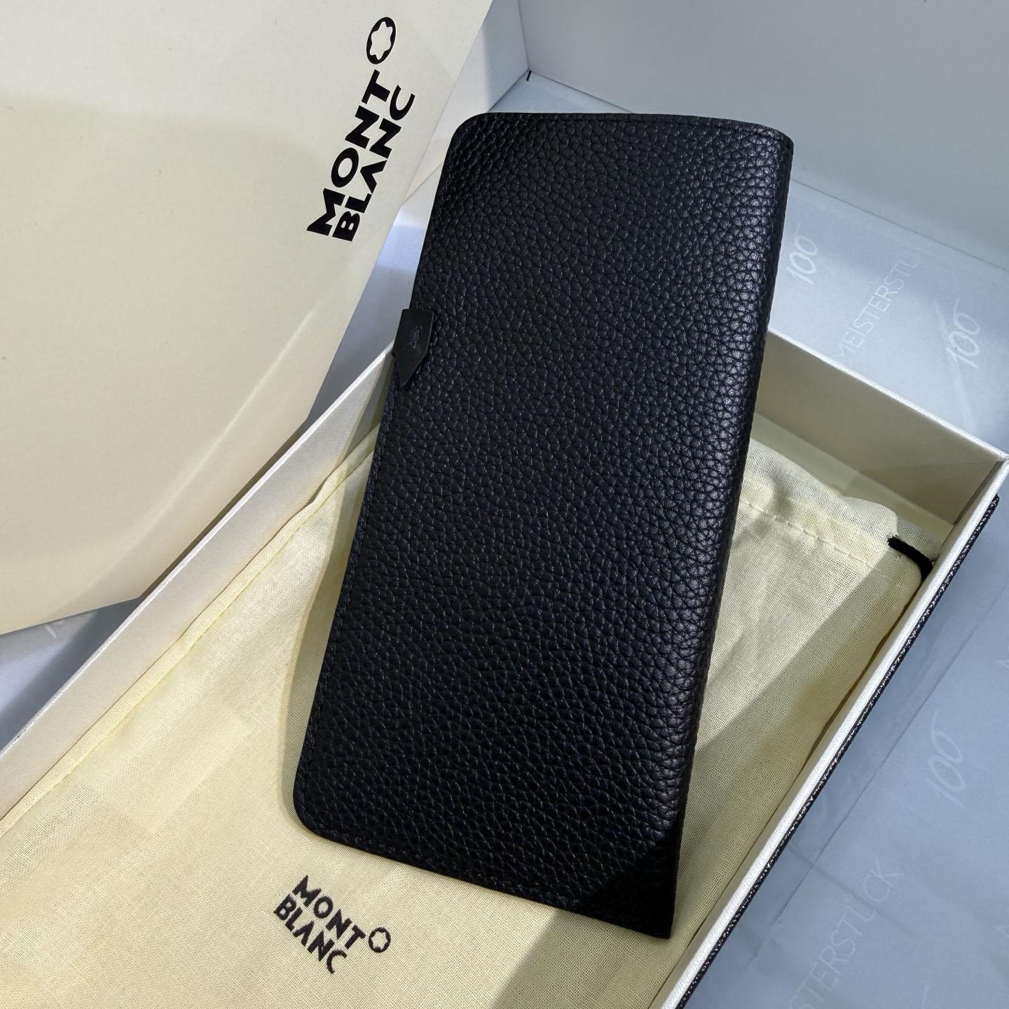 Montblanc Eyewear Pouch In Grain Leather - DesignerGu