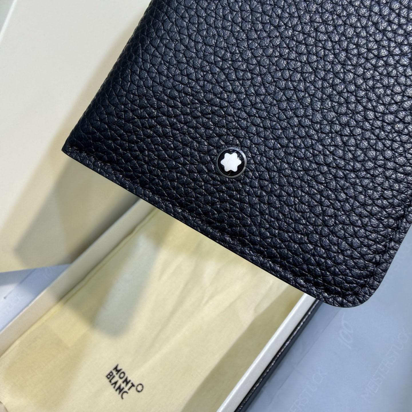 Montblanc Eyewear Pouch In Grain Leather - DesignerGu