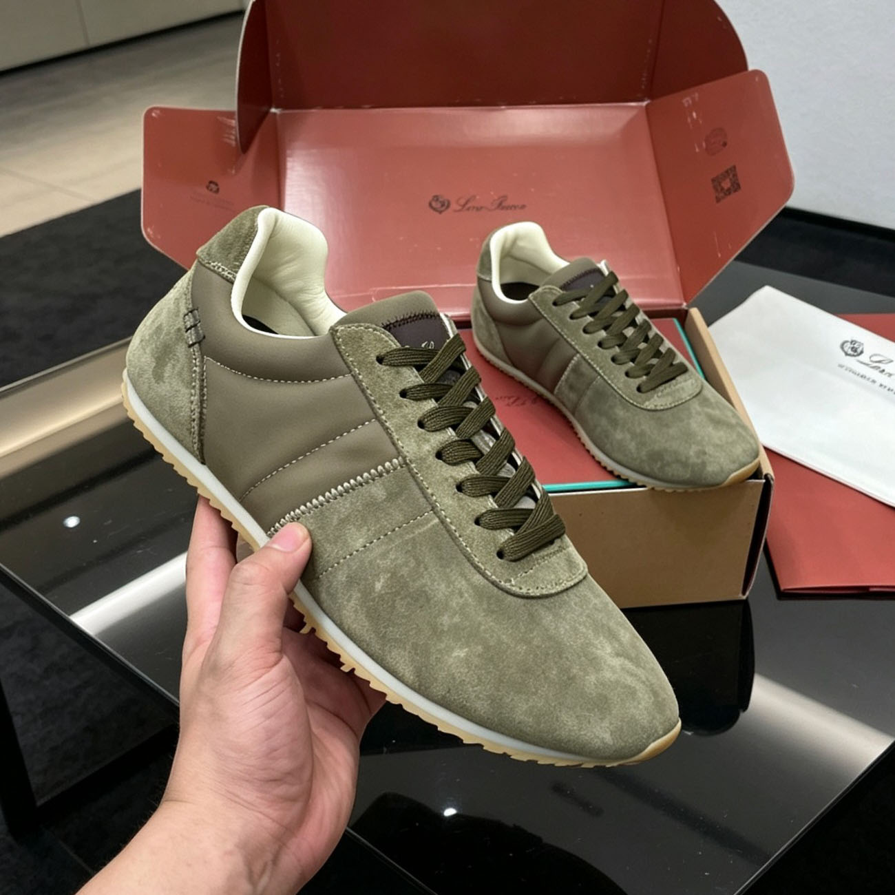 Loro Piana Fast Walk Sneaker - DesignerGu