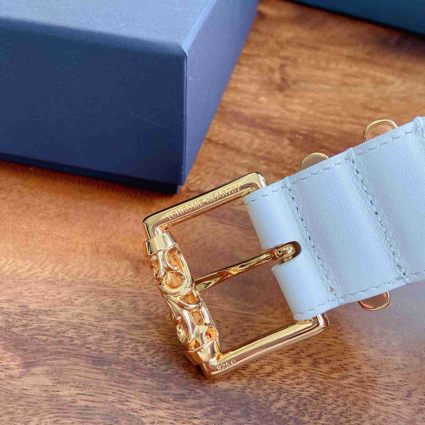 Chrome Hearts Leather Belt   - DesignerGu