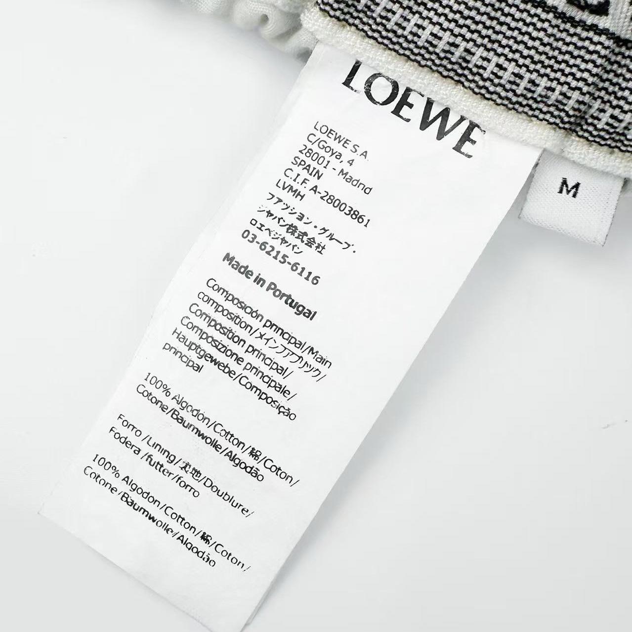Loewe Drawstring Shorts In Denim - DesignerGu