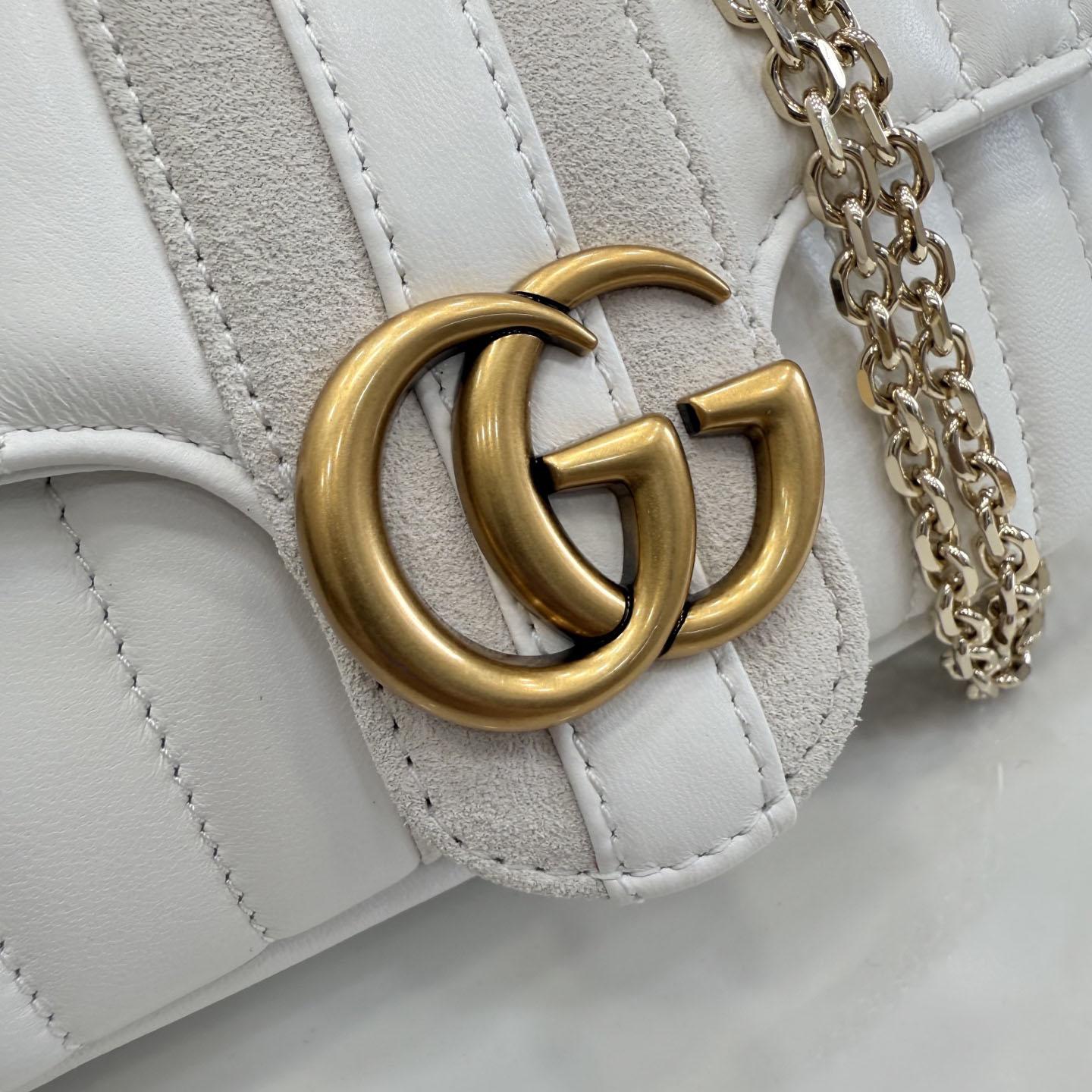 Gucci Jetset GG Marmont Small Shoulder Bag A006X1 - DesignerGu