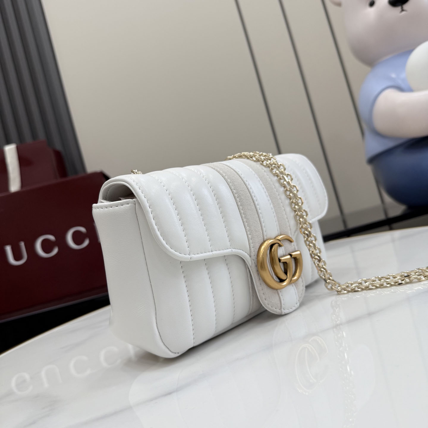 Gucci Jetset GG Marmont Small Shoulder Bag A006X1 - DesignerGu