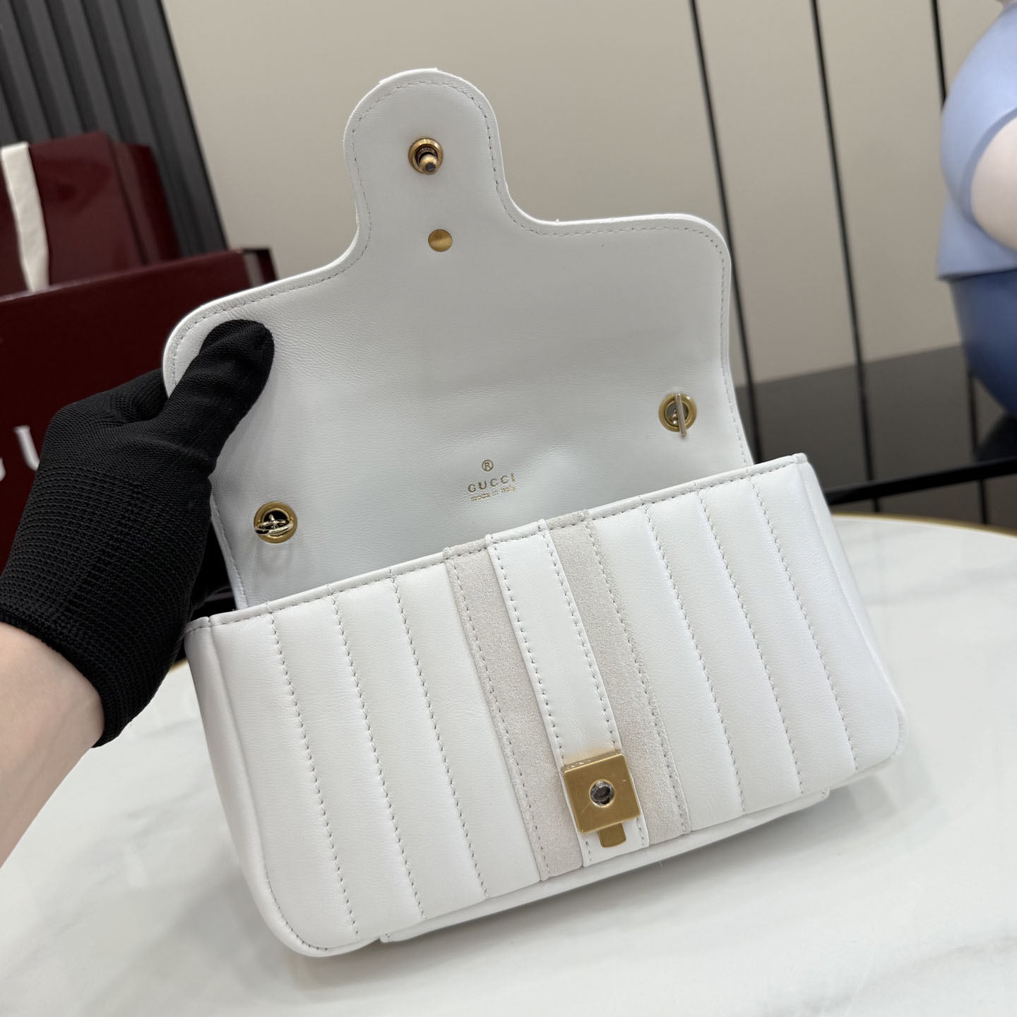 Gucci Jetset GG Marmont Small Shoulder Bag A006X1 - DesignerGu
