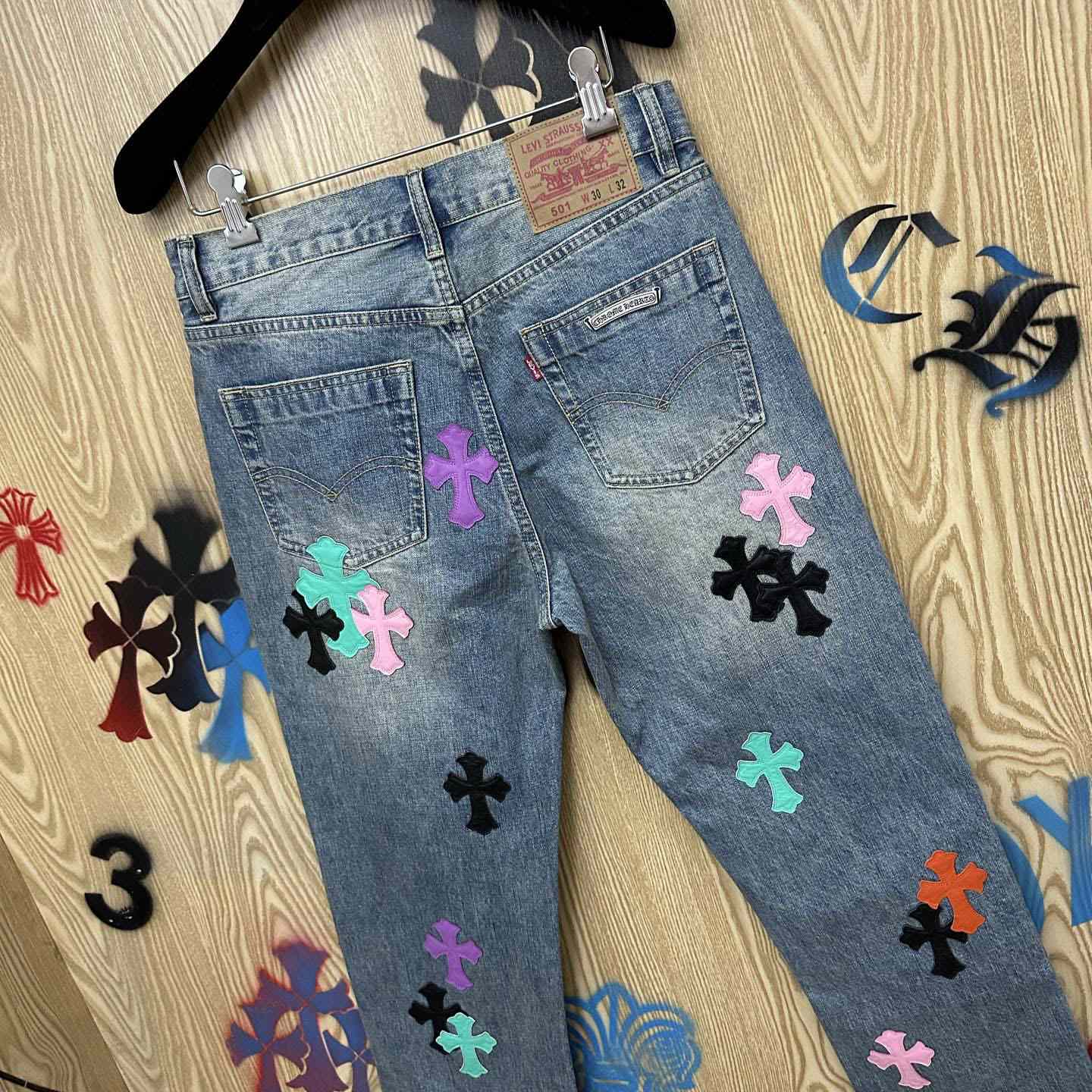 Chrome Hearts  Jeans  - DesignerGu