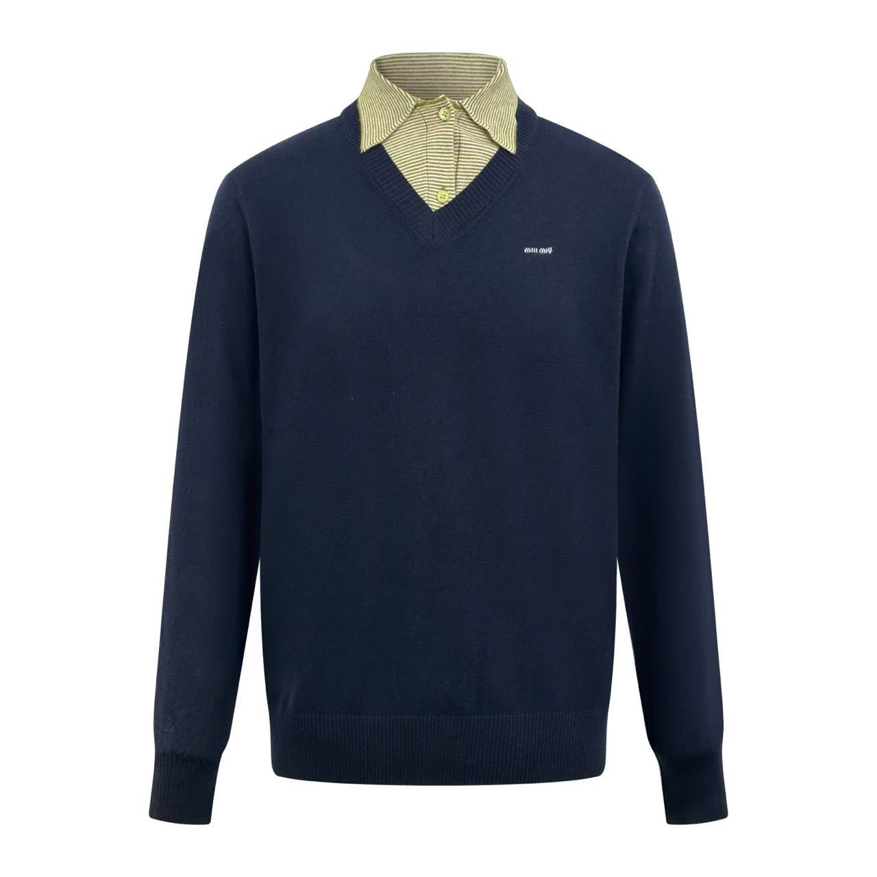 Miu Miu Wool And Cashmere Sweater - DesignerGu