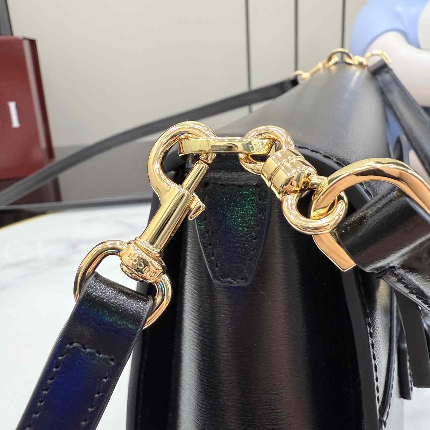 Gucci Horsebit Duomo Medium Top Handle Bag A006N6 - DesignerGu