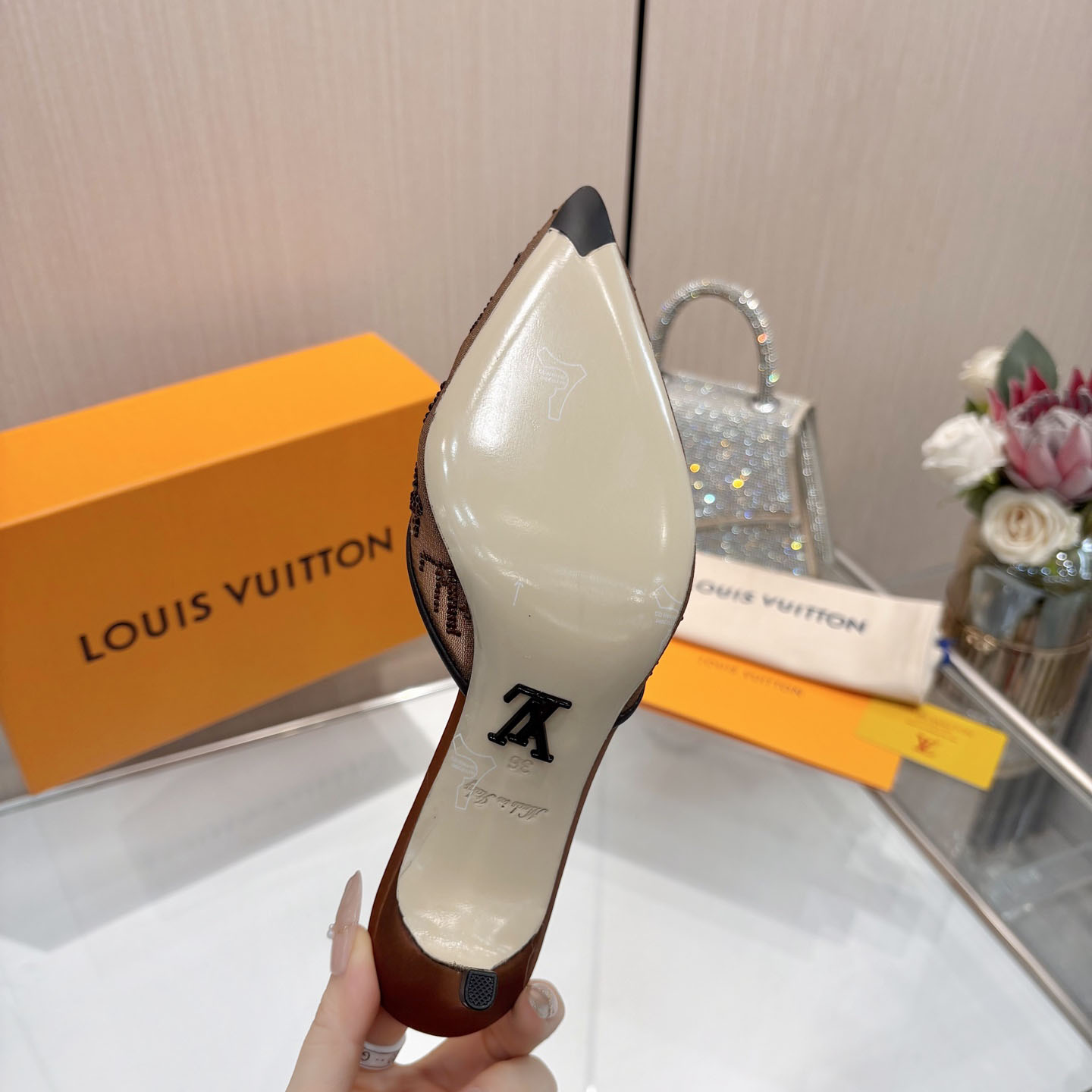 Louis Vuitton Gala Mule 1AJLBY - DesignerGu