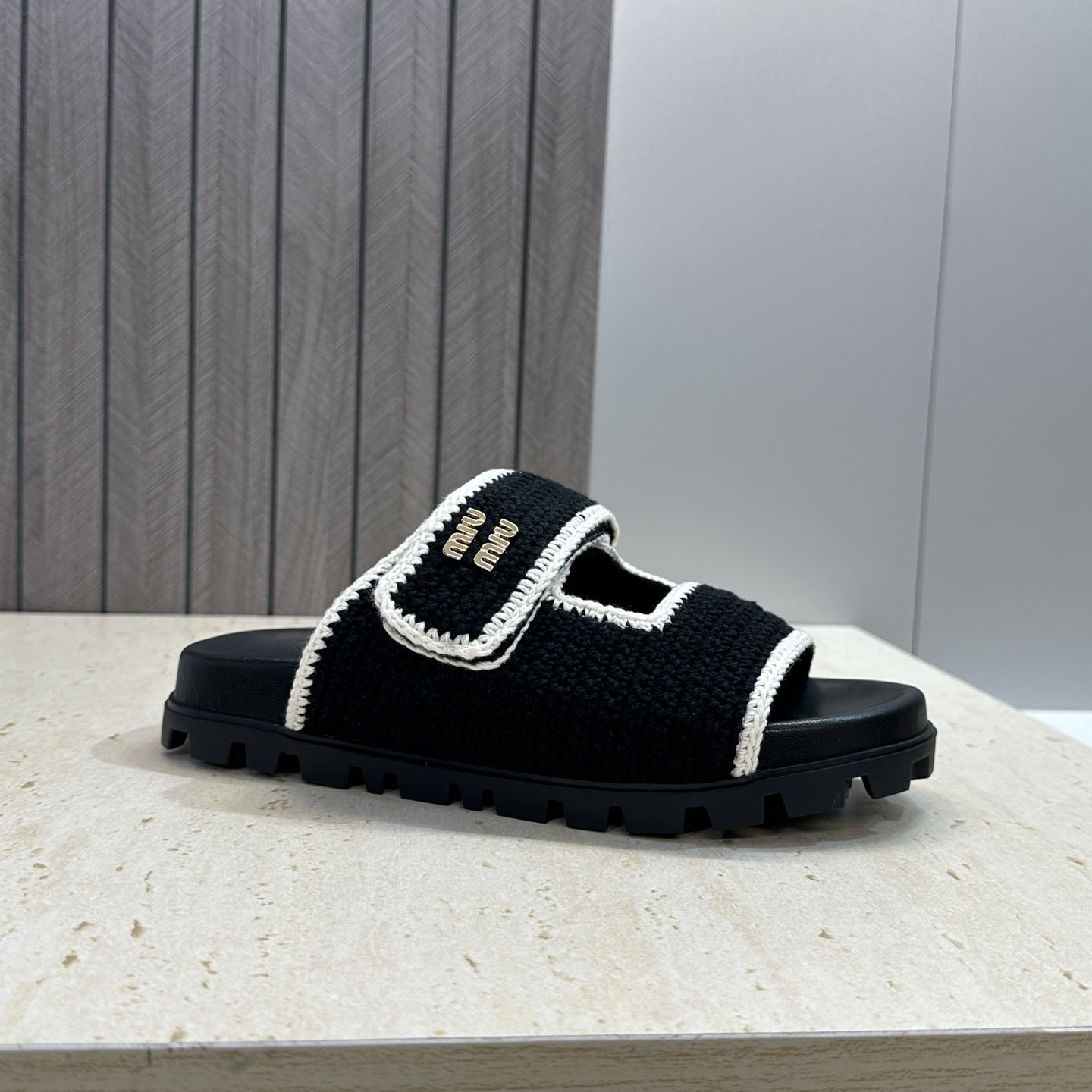 Miu Miu Crochet Sandals - DesignerGu