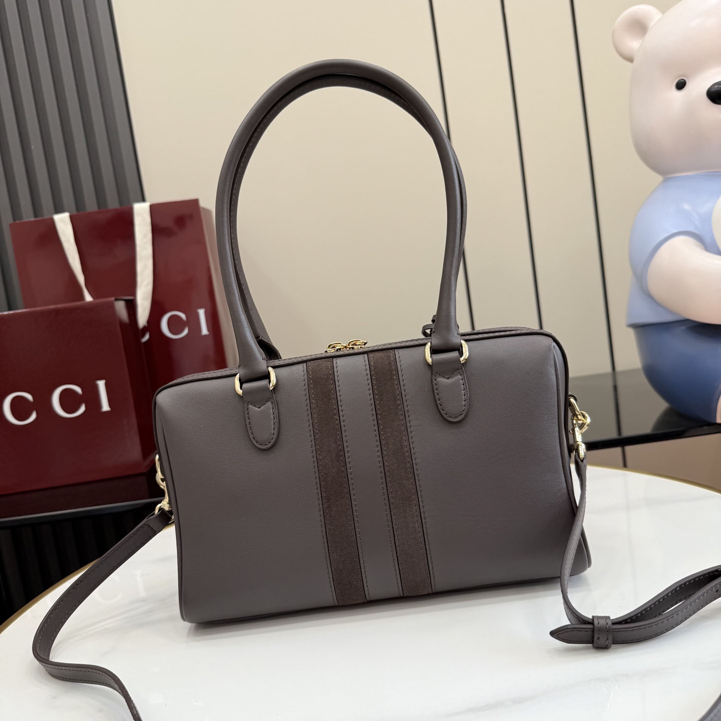 Gucci Borsetto Medium Boston Bag 866732 - DesignerGu