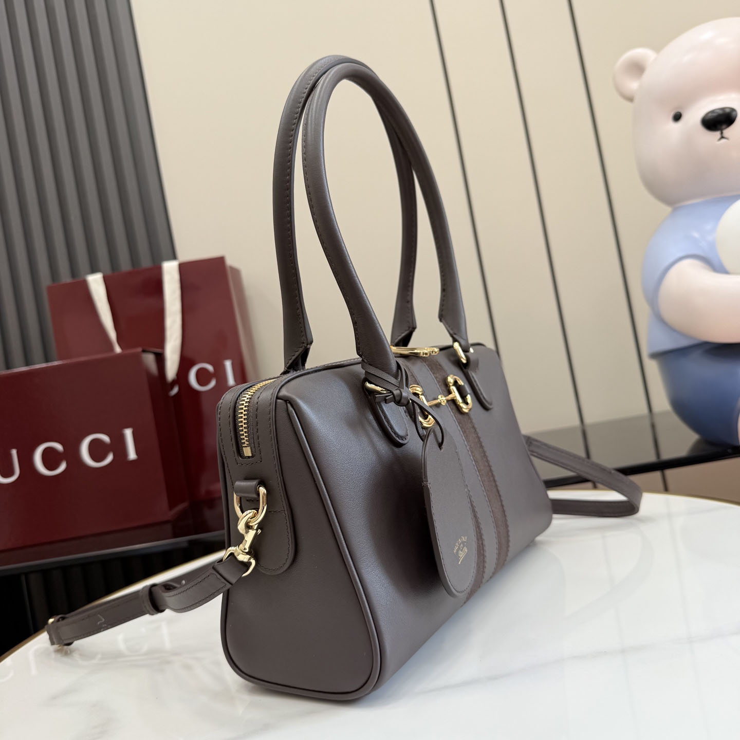 Gucci Borsetto Medium Boston Bag 866732 - DesignerGu