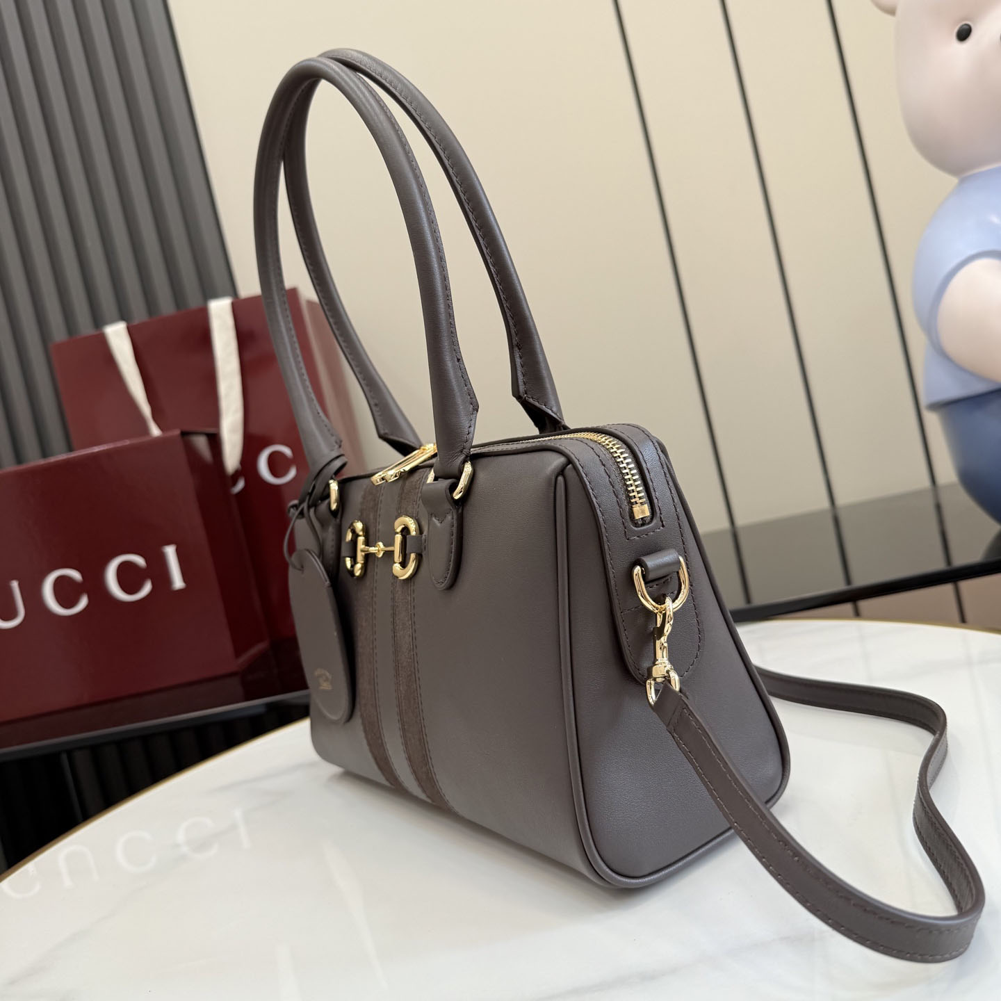 Gucci Borsetto Medium Boston Bag 866732 - DesignerGu