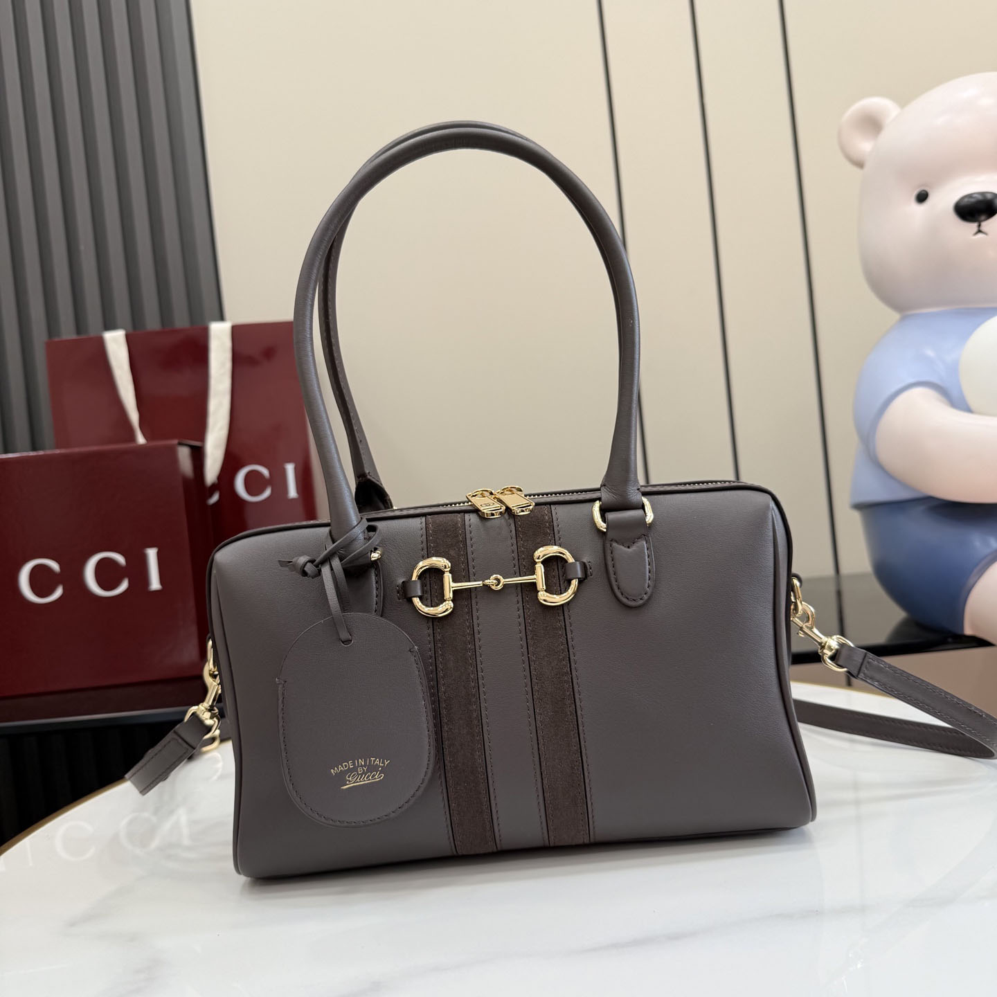 Gucci Borsetto Medium Boston Bag 866732 - DesignerGu