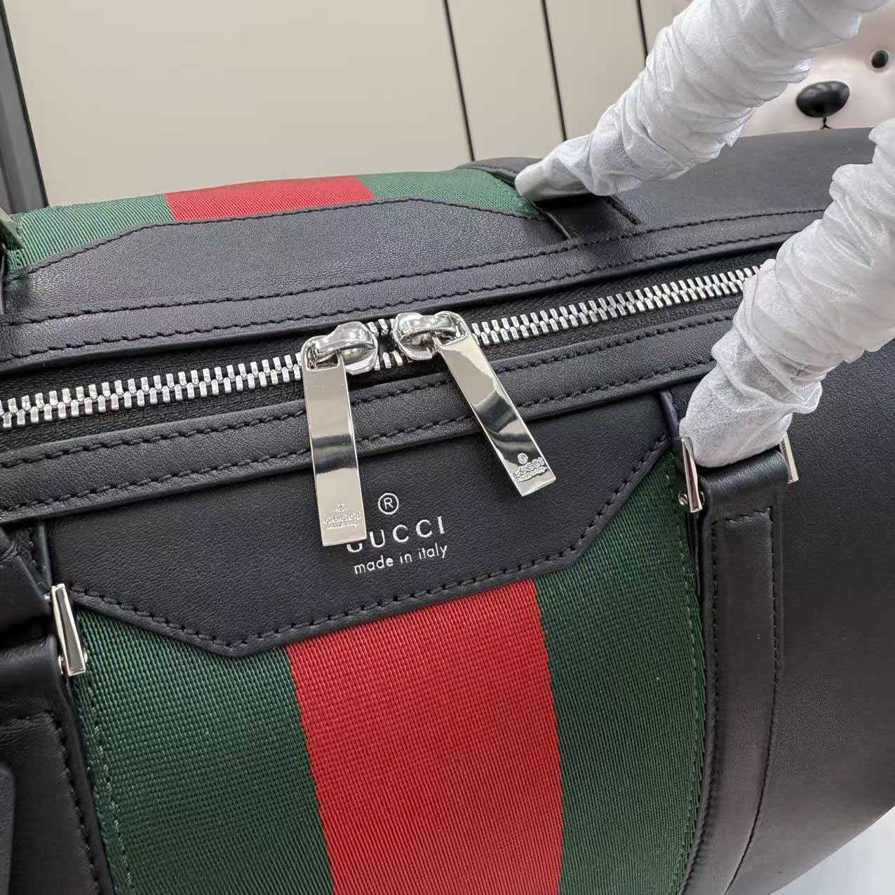 Gucci Mega Web Trademark Large Duffle Bag  875059 - DesignerGu