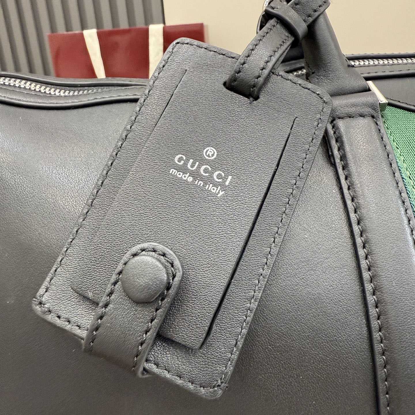 Gucci Mega Web Trademark Large Duffle Bag  875059 - DesignerGu