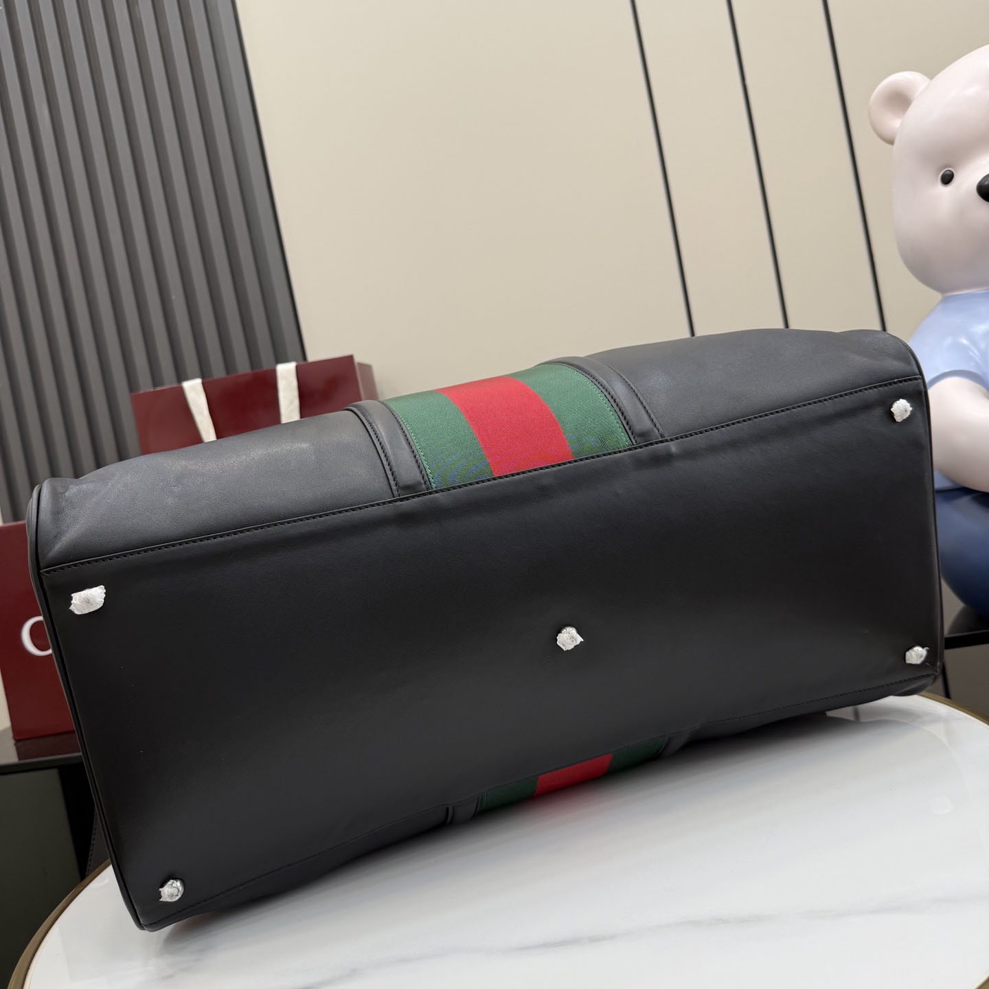 Gucci Mega Web Trademark Large Duffle Bag  875059 - DesignerGu