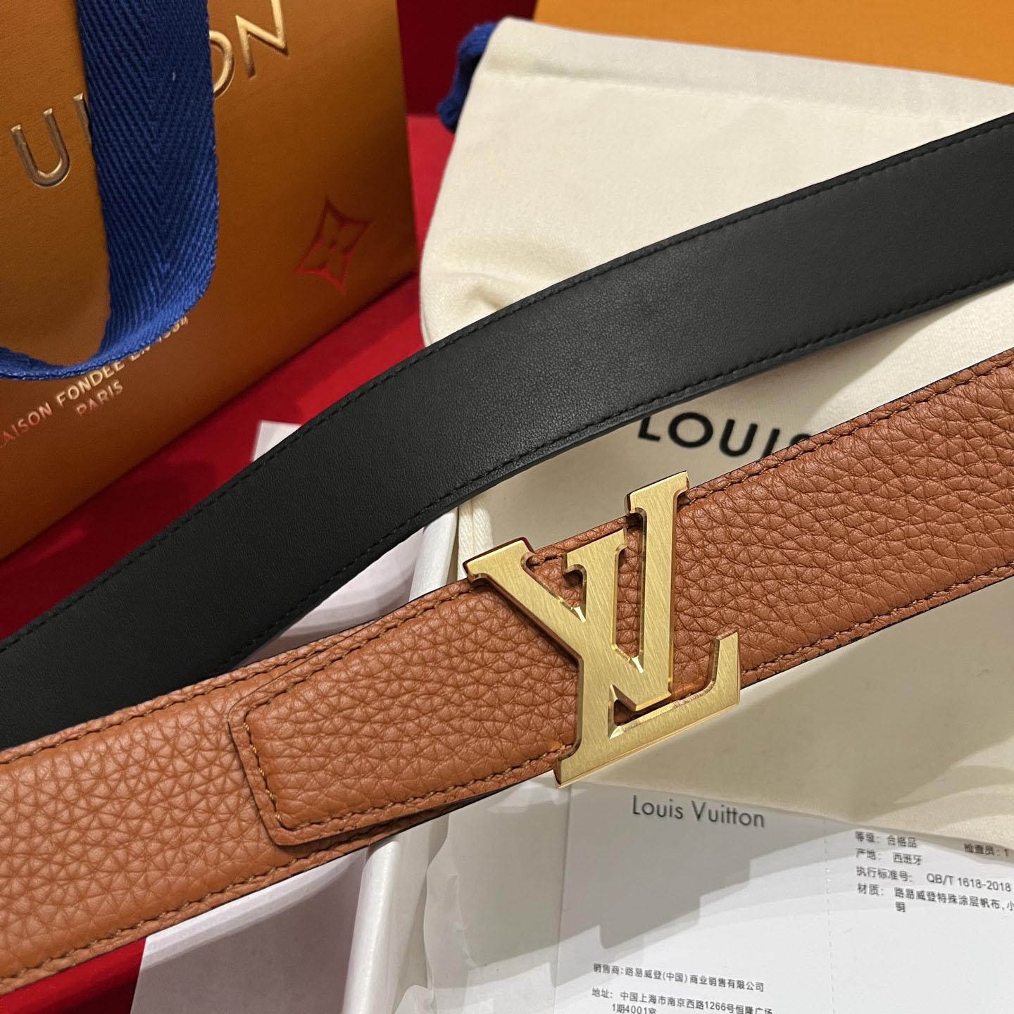 Louis Vuitton  LV Heritage 35mm Reversible Belt - DesignerGu