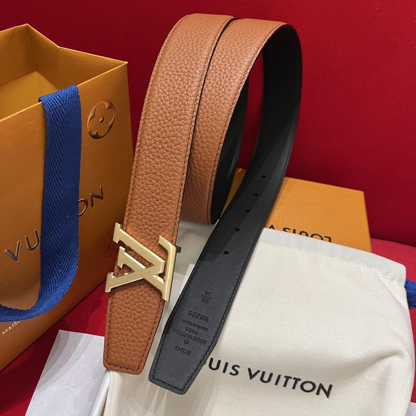 Louis Vuitton  LV Heritage 35mm Reversible Belt - DesignerGu