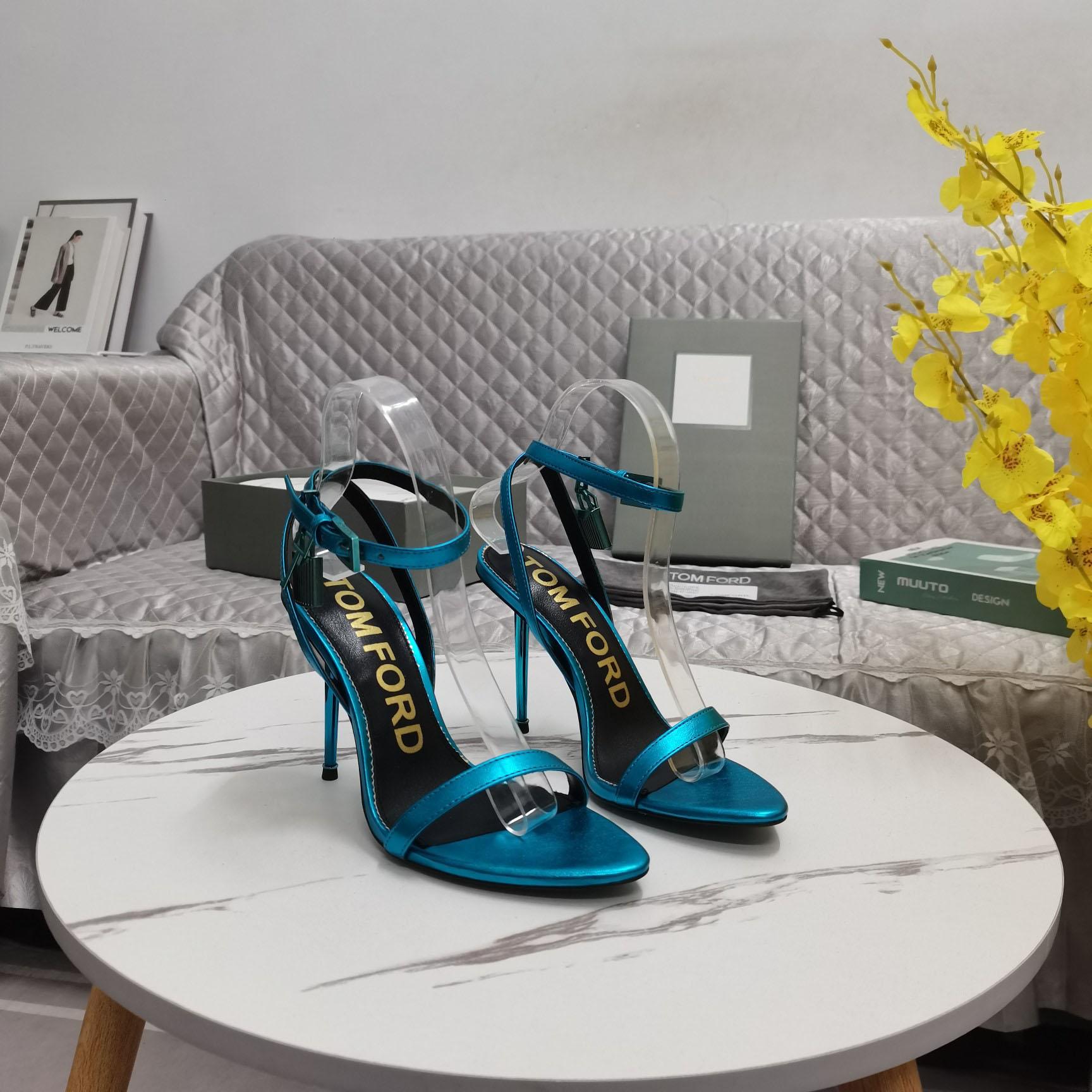 Tom Ford Leather Sandals - DesignerGu