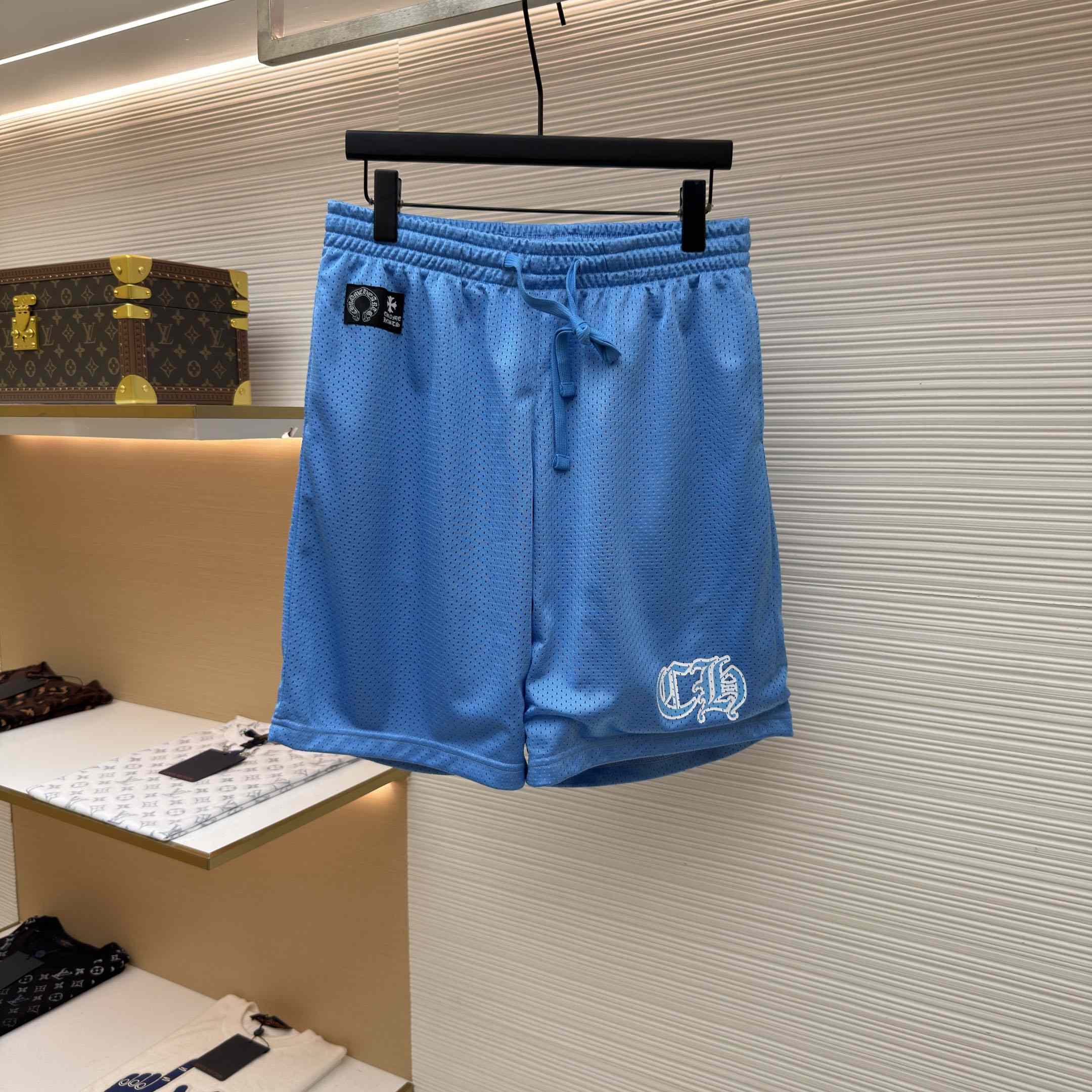 Chrome Hearts Mesh Varsity Shorts  - DesignerGu