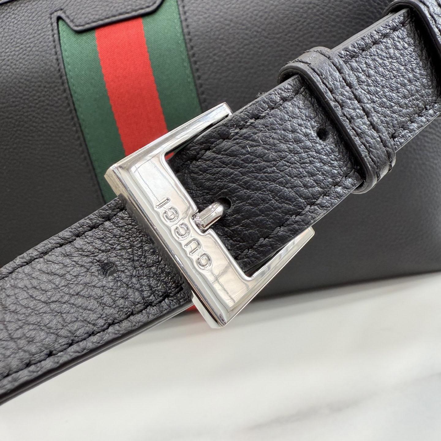 Gucci Web Trademark Small Crossbody Bag A006N9 - DesignerGu