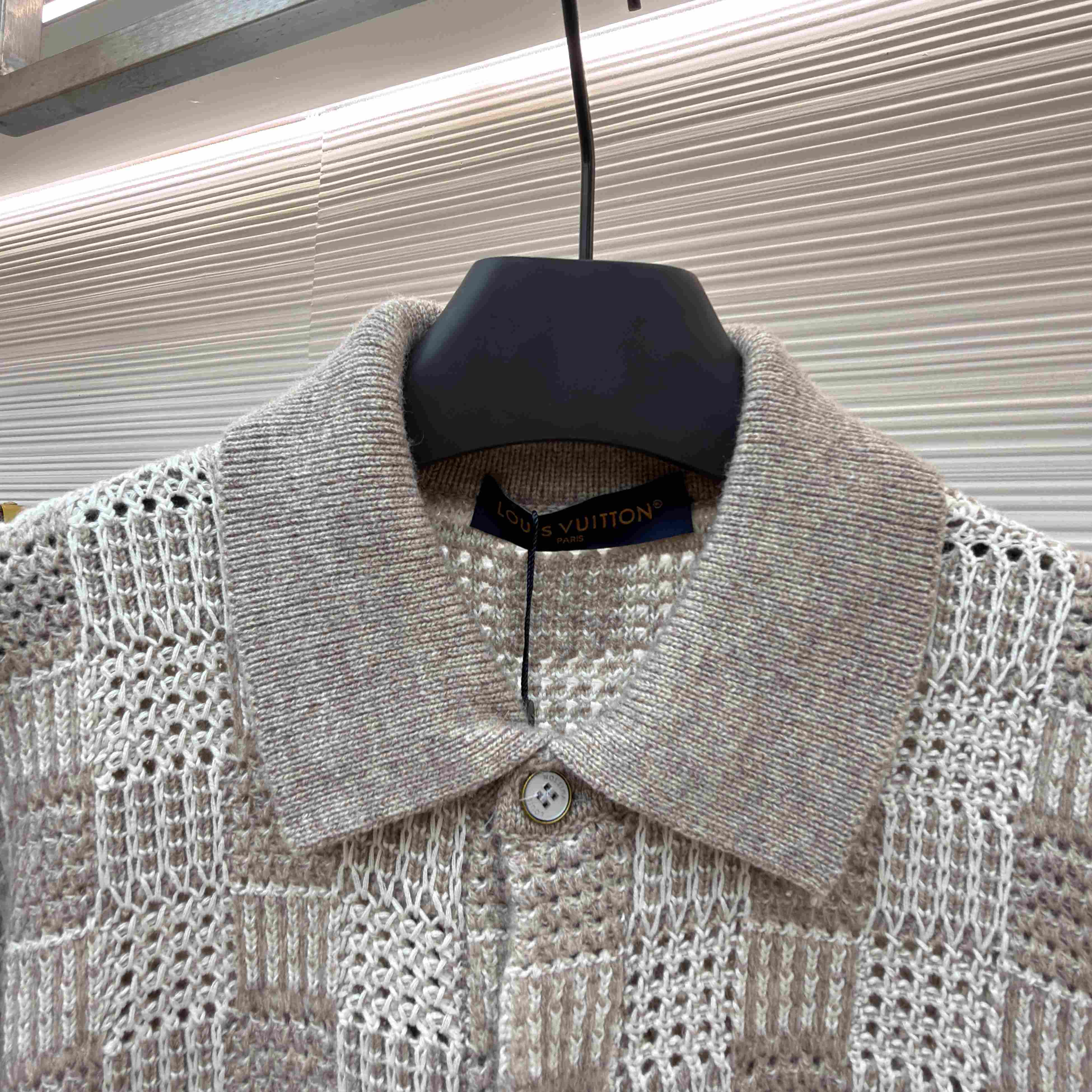 Louis Vuitton Tweedy Jacquard Check Cardigan 1AKO9Z - DesignerGu