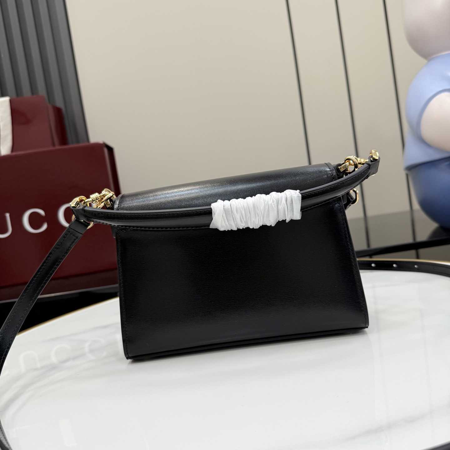 Gucci Horsebit Duomo Small Top Handle Bag A006O9 - DesignerGu