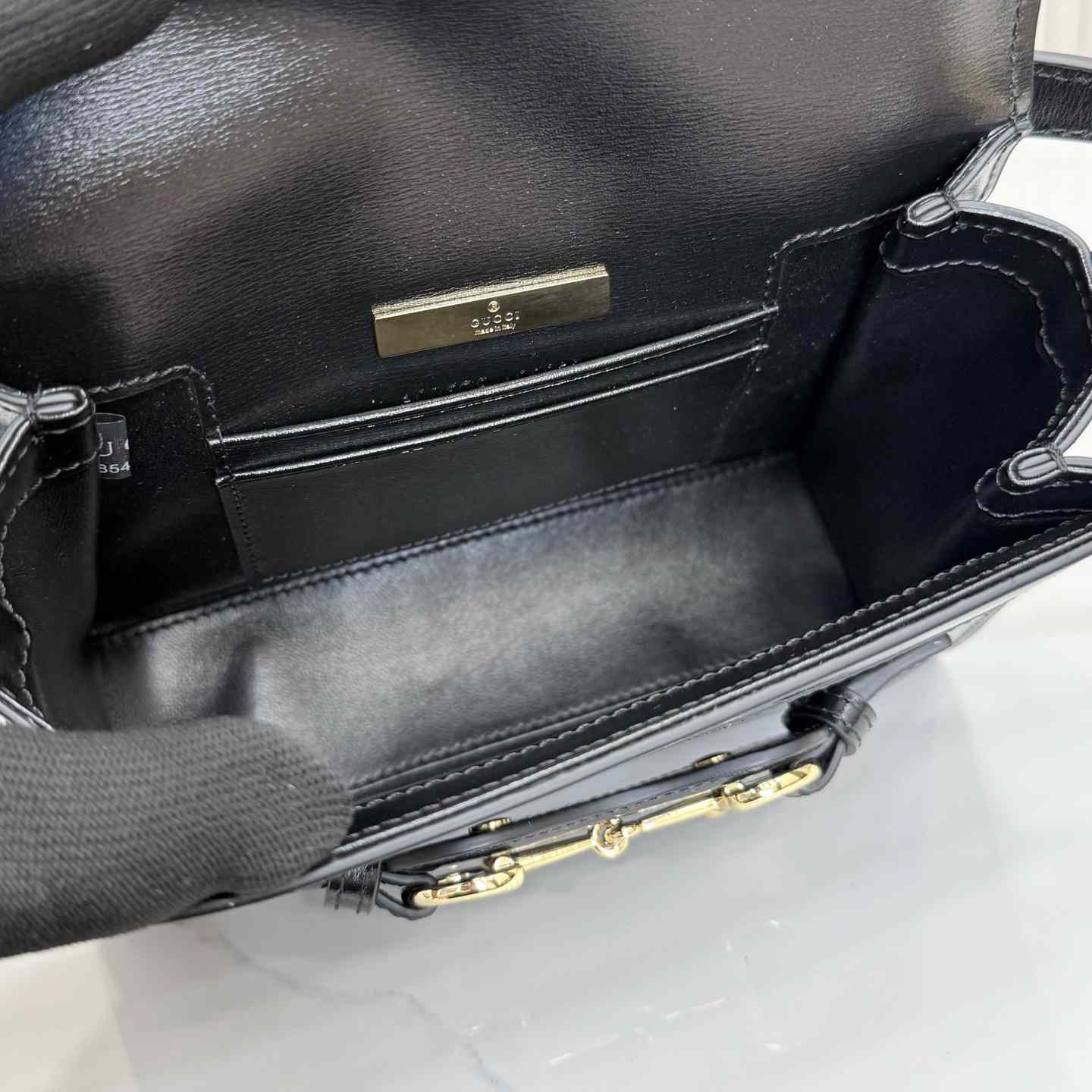 Gucci Horsebit Duomo Small Top Handle Bag A006O9 - DesignerGu