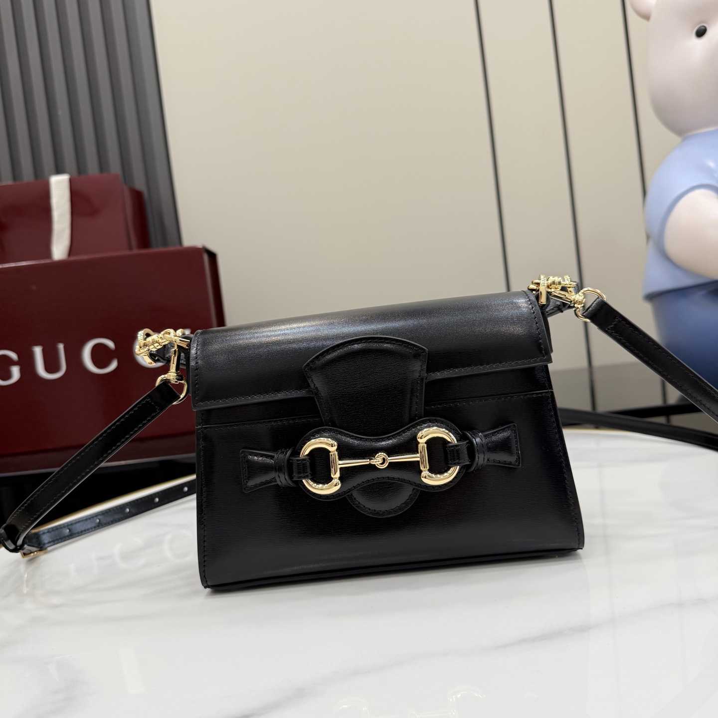 Gucci Horsebit Duomo Small Top Handle Bag A006O9 - DesignerGu