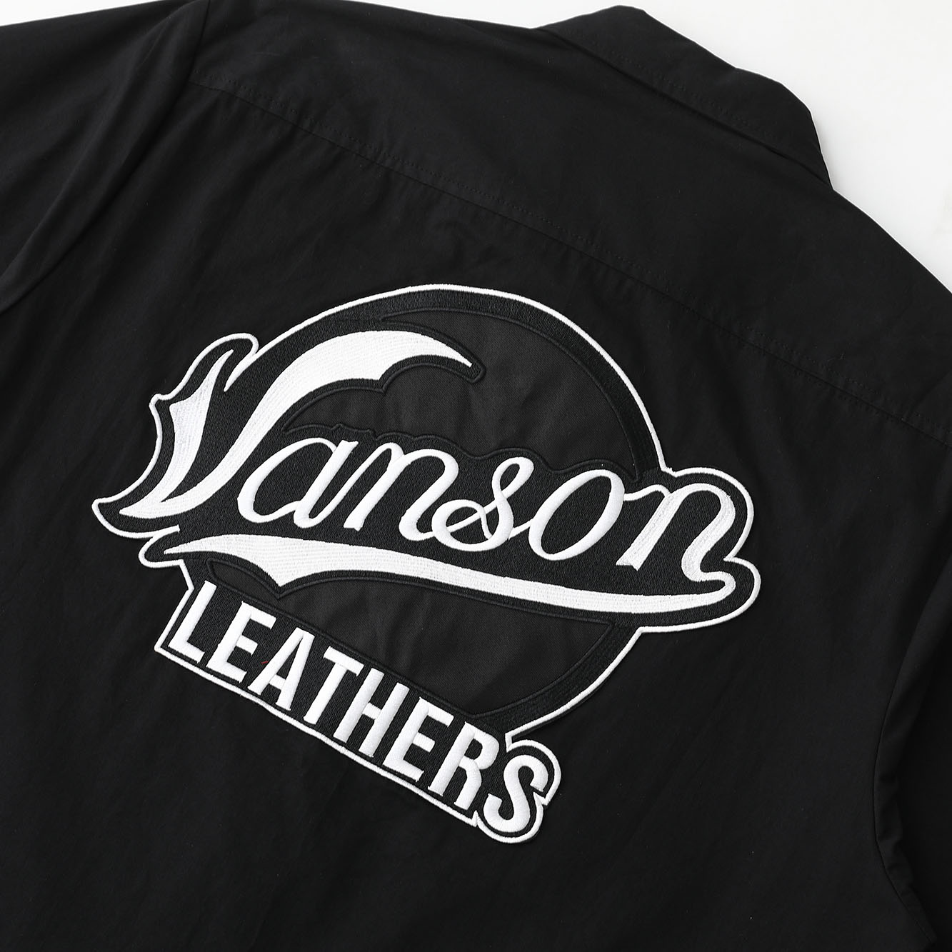Supreme x Vanson Leathers Short-Sleeve Work Shirt 'Black' - DesignerGu