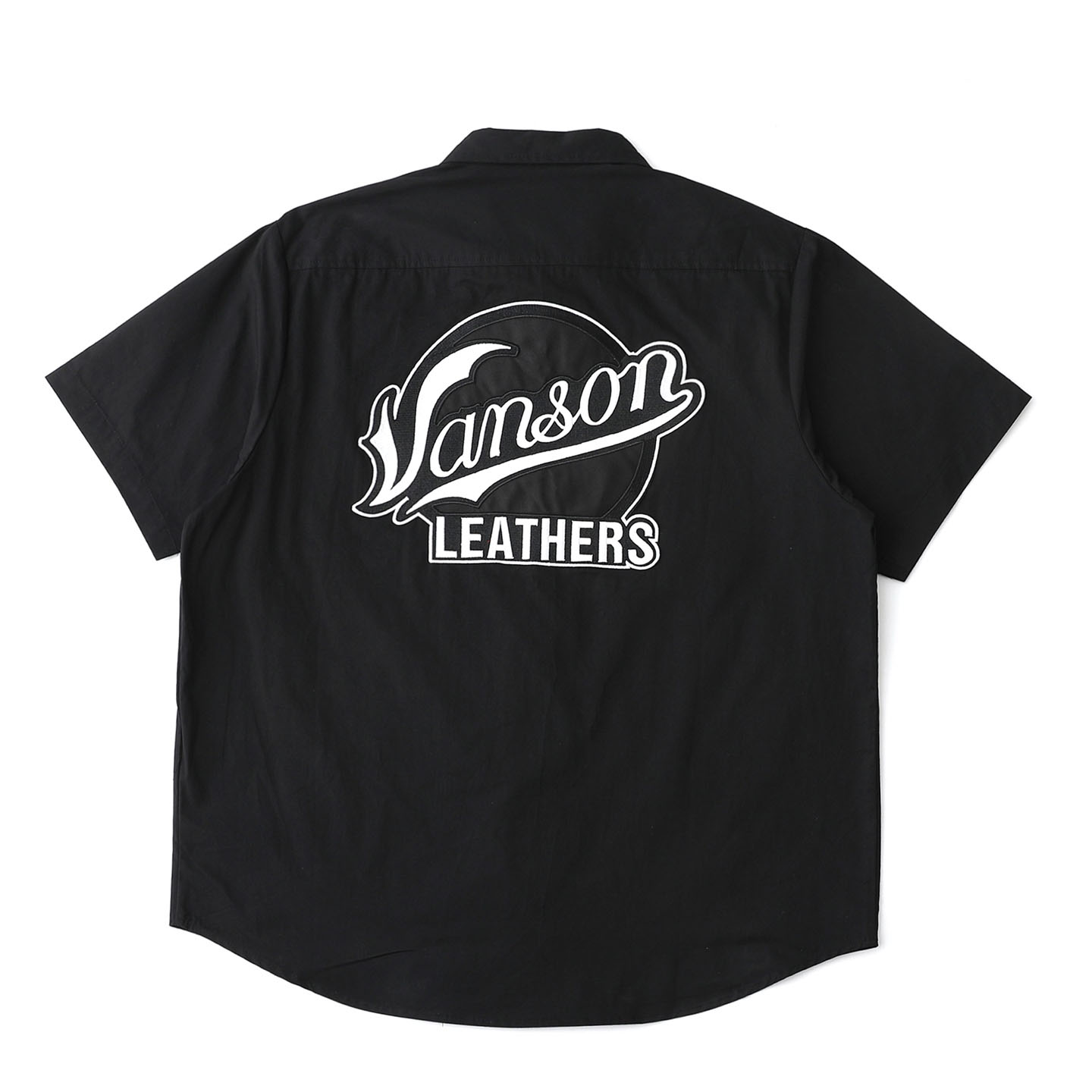 Supreme x Vanson Leathers Short-Sleeve Work Shirt 'Black' - DesignerGu