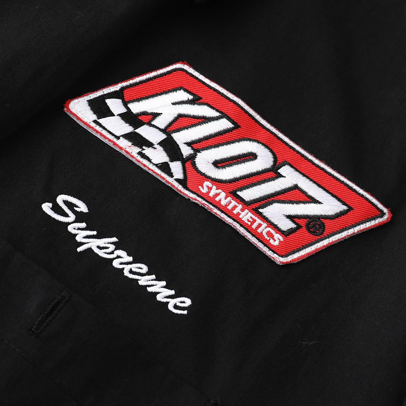 Supreme x Vanson Leathers Short-Sleeve Work Shirt 'Black' - DesignerGu
