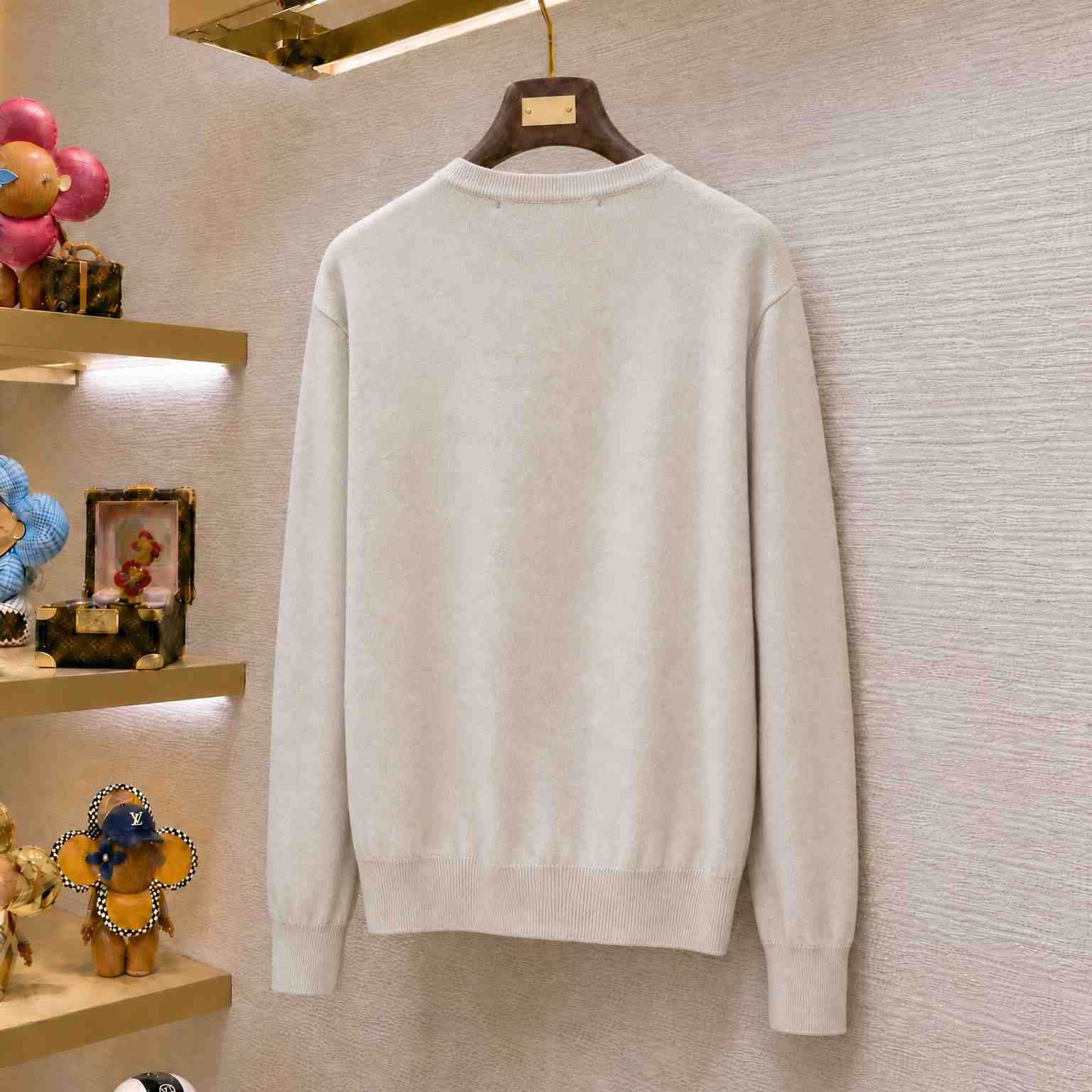 Louis Vuitton Fine Cashmere Crewneck 1AJSNS - DesignerGu