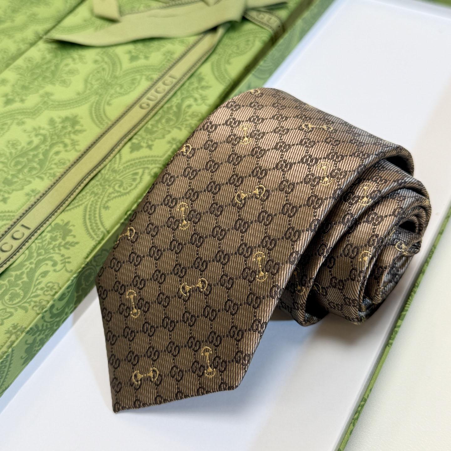 Gucci GG Silk Jacquard Tie - DesignerGu