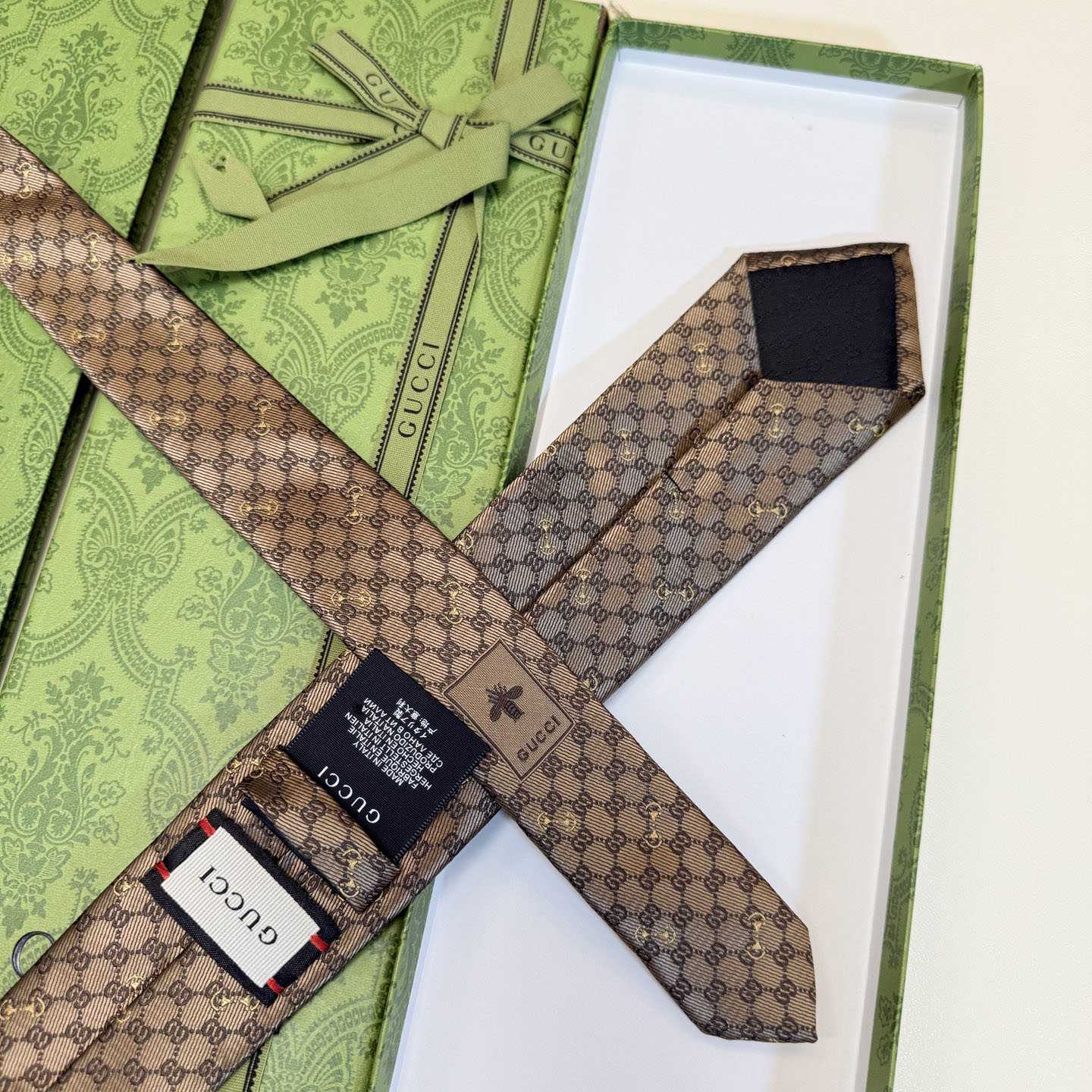 Gucci GG Silk Jacquard Tie - DesignerGu