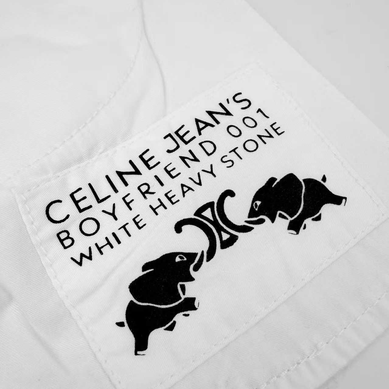 CELINE Boyfriend Jeans 001 IN Cotton Denim - DesignerGu