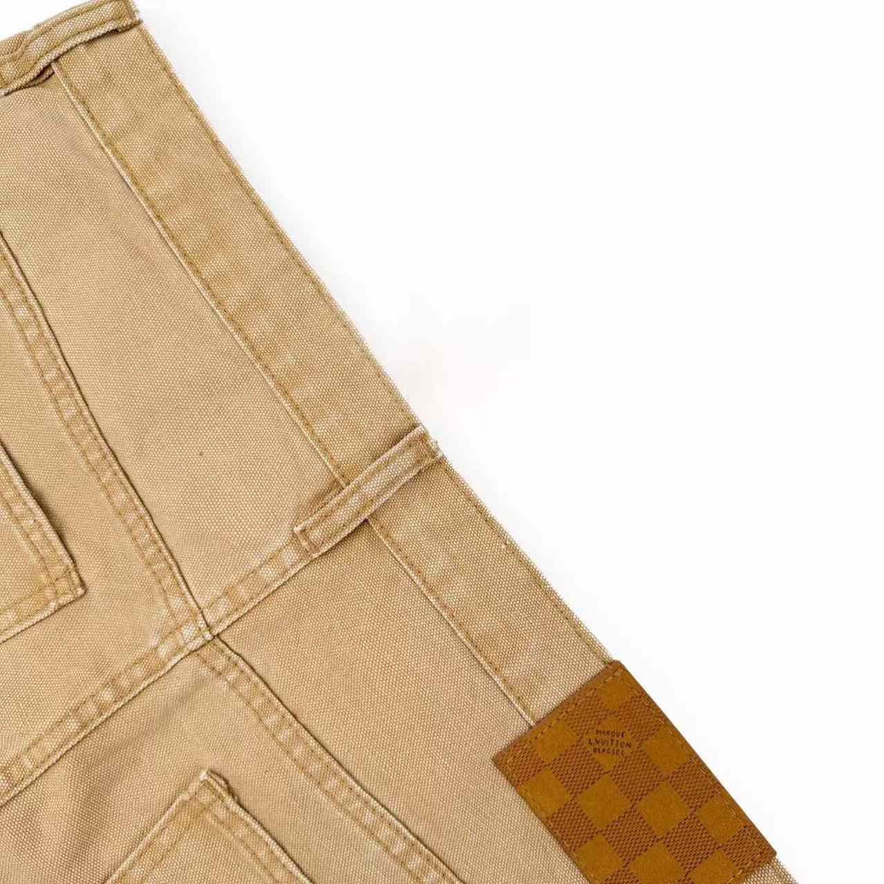 Louis Vuitton Embellished Denim Carpenter Pants 1AK6Q0 - DesignerGu