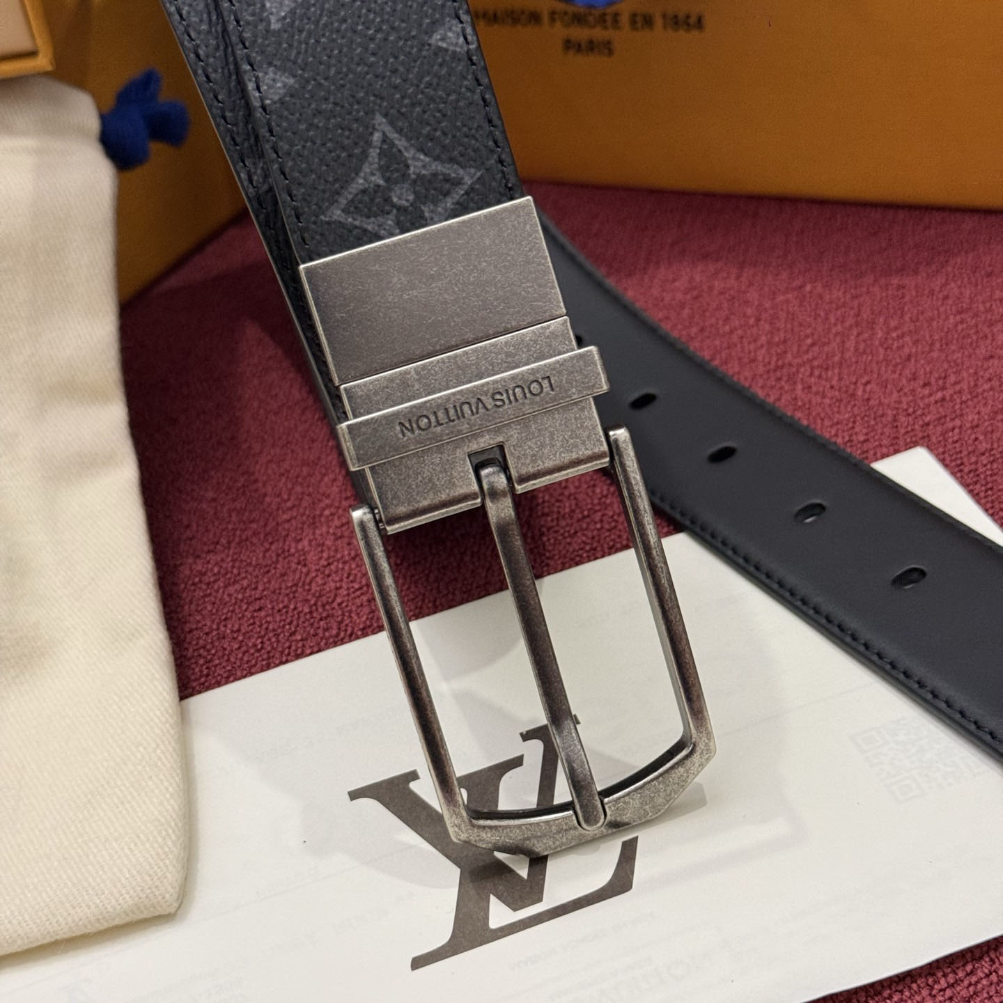 Louis Vuitton Slender 35mm Reversible Belt  - DesignerGu