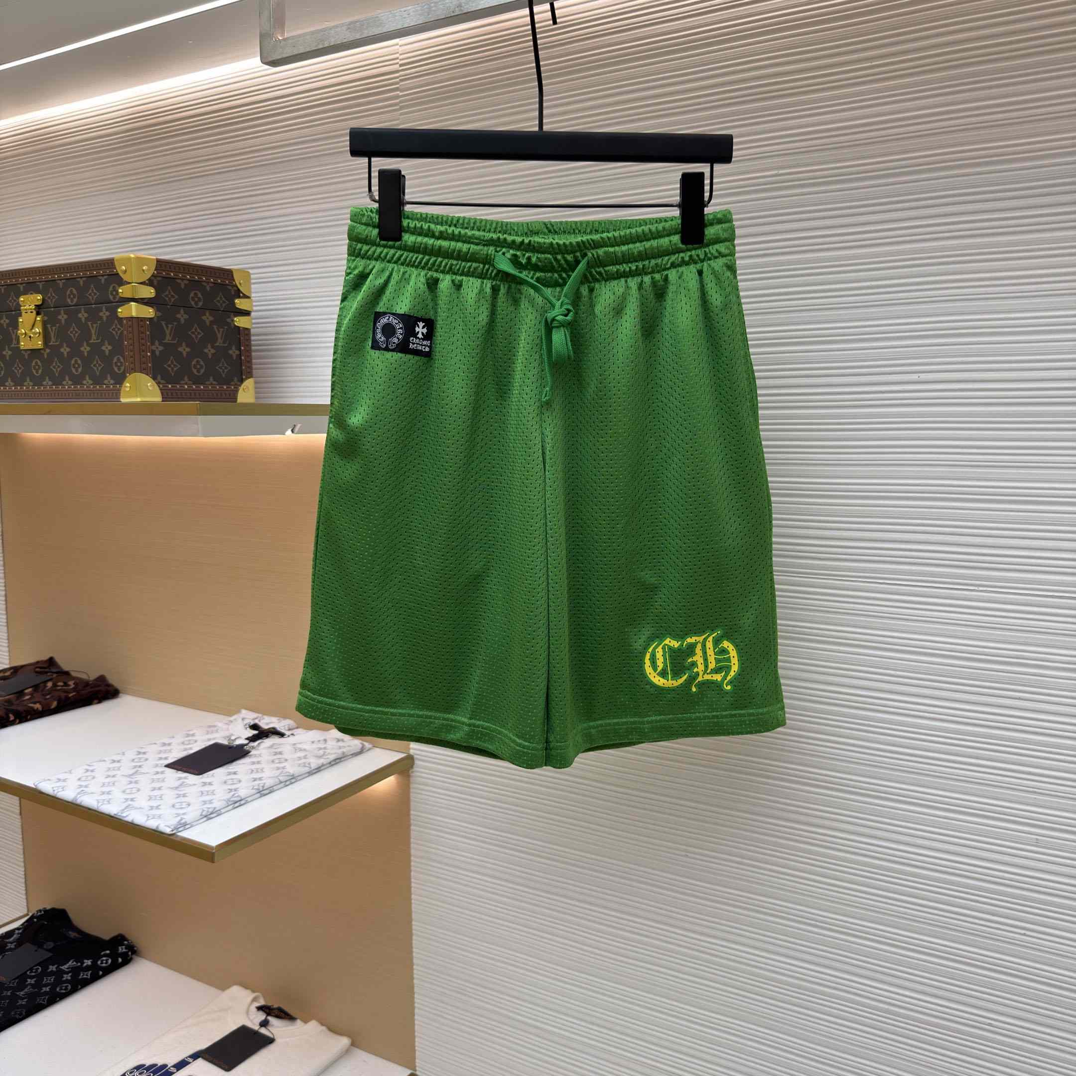 Chrome Hearts Mesh Varsity Shorts  - DesignerGu