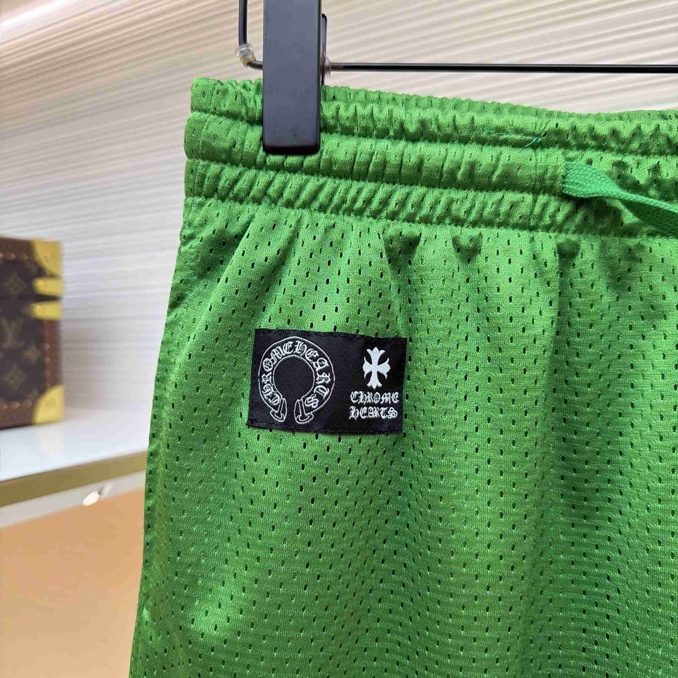 Chrome Hearts Mesh Varsity Shorts  - DesignerGu