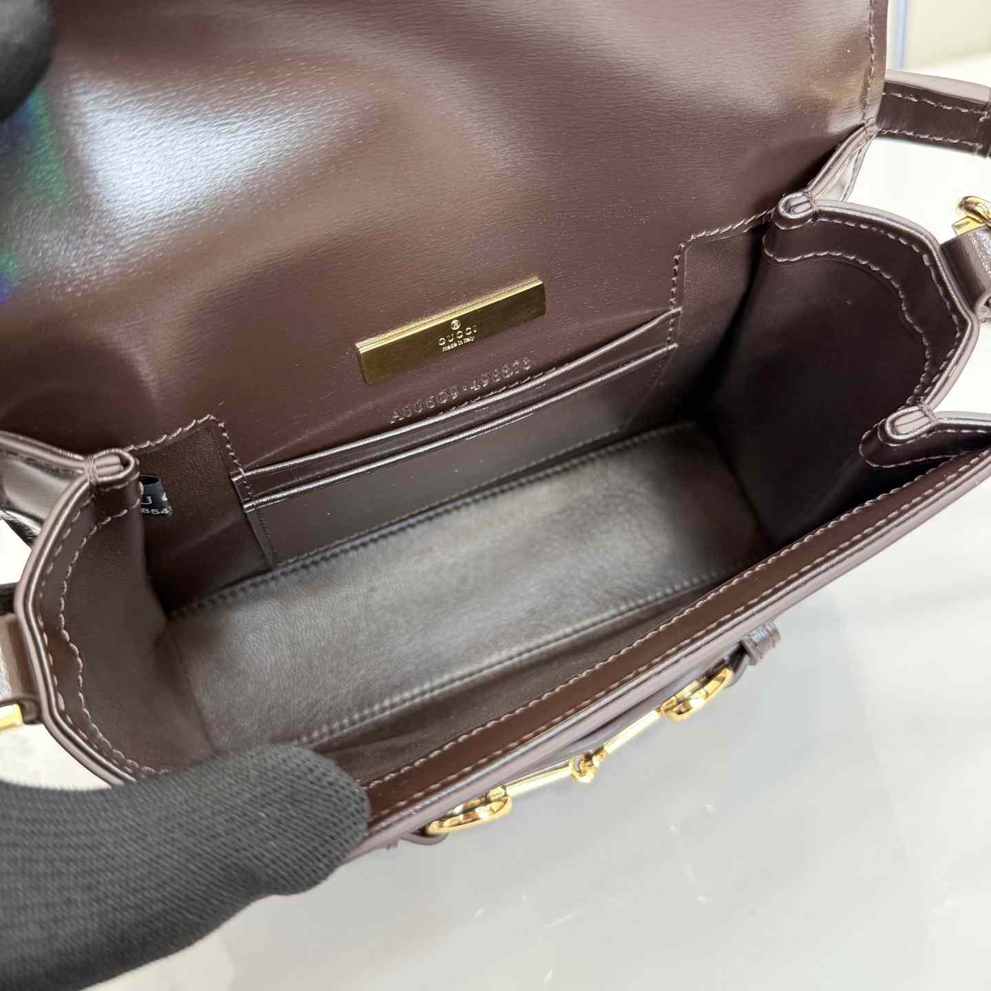 Gucci Horsebit Duomo Small Top Handle Bag A006O9 - DesignerGu