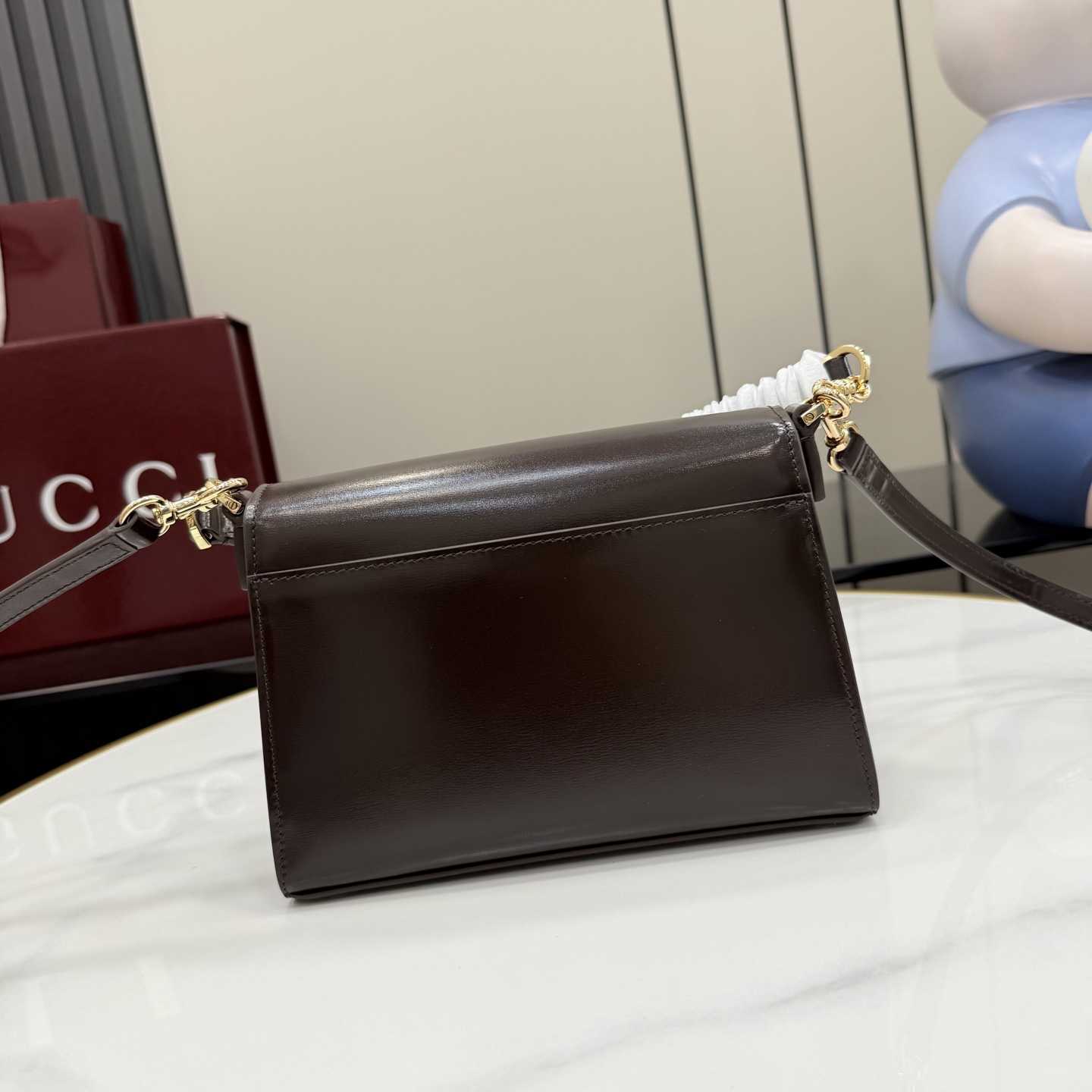 Gucci Horsebit Duomo Small Top Handle Bag A006O9 - DesignerGu