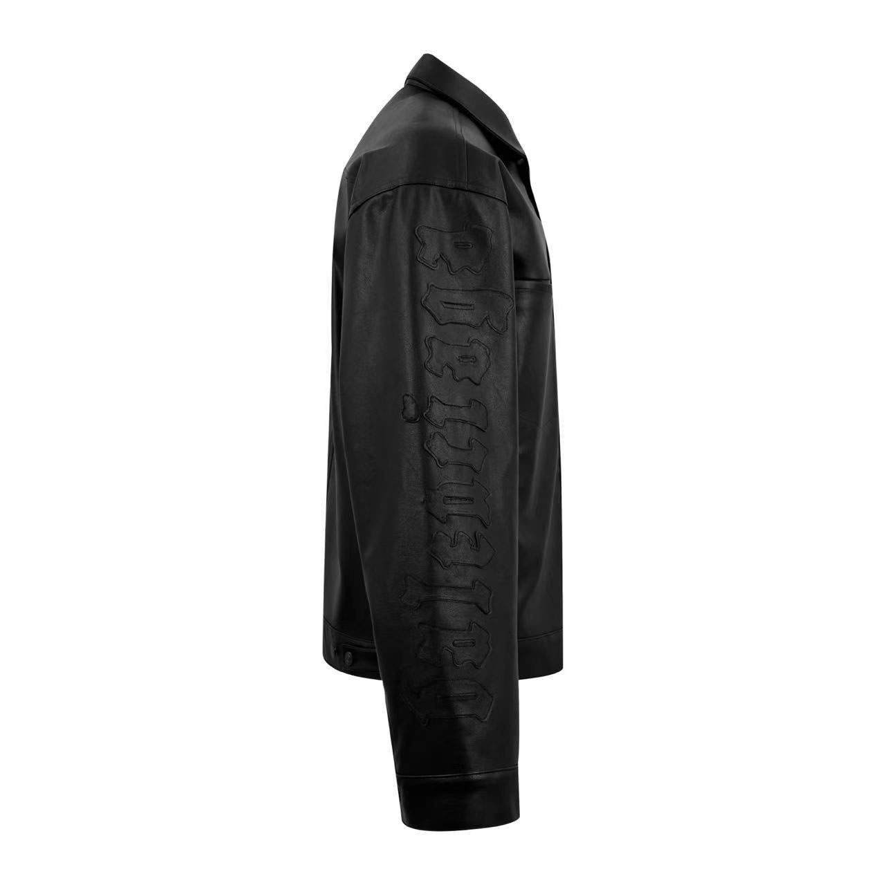 Balenciaga Shirt Jacket In Black - DesignerGu